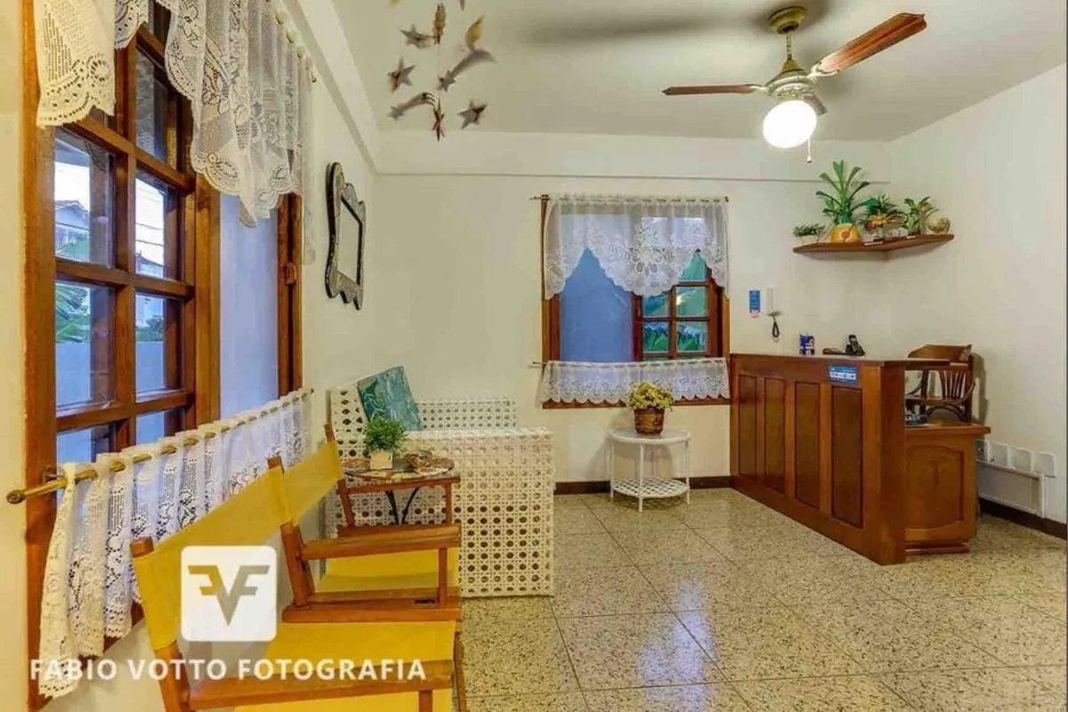 Lobby or reception in Pousada Canajurê