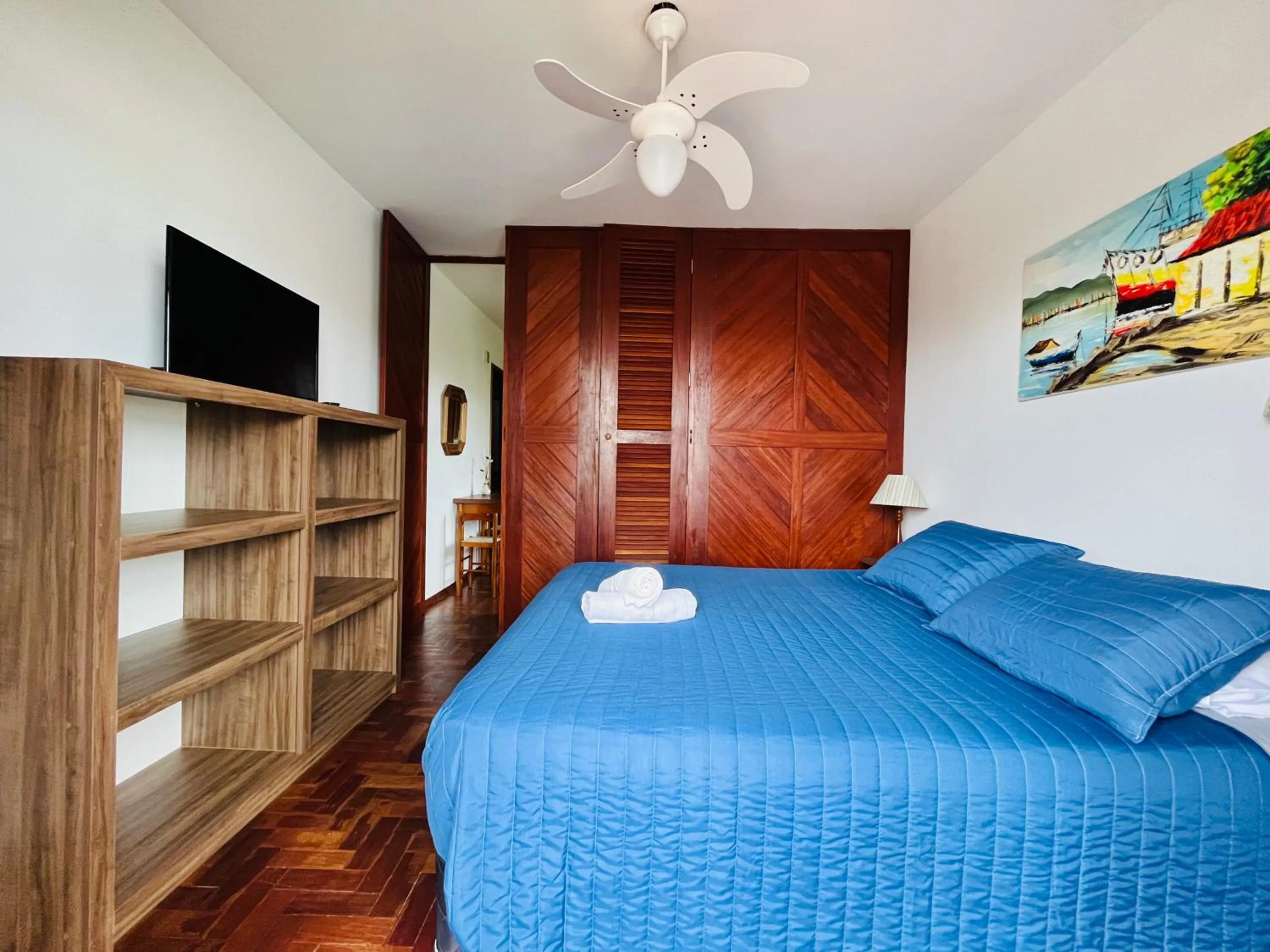 Bed in Pousada Canajurê