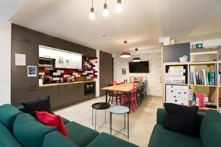 Living room, Lounge/Bar in WaterLane Island Hostel&Apartments