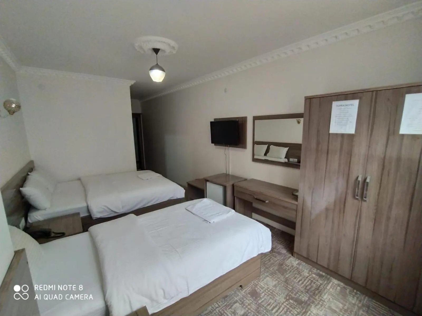 Bed in Toprak Hotel