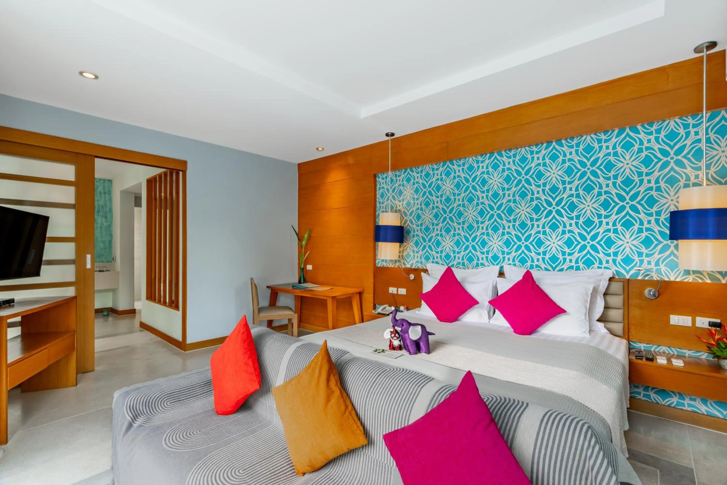 Bedroom in Apsara Beachfront Resort & Villa