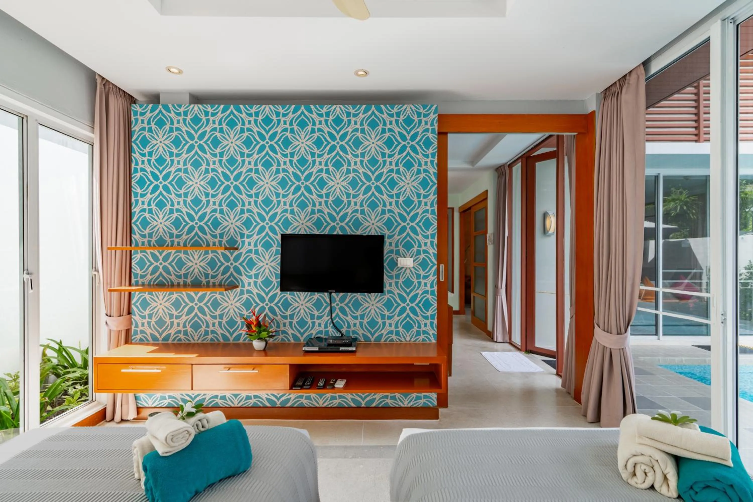 Bedroom, Bed in Apsara Beachfront Resort & Villa