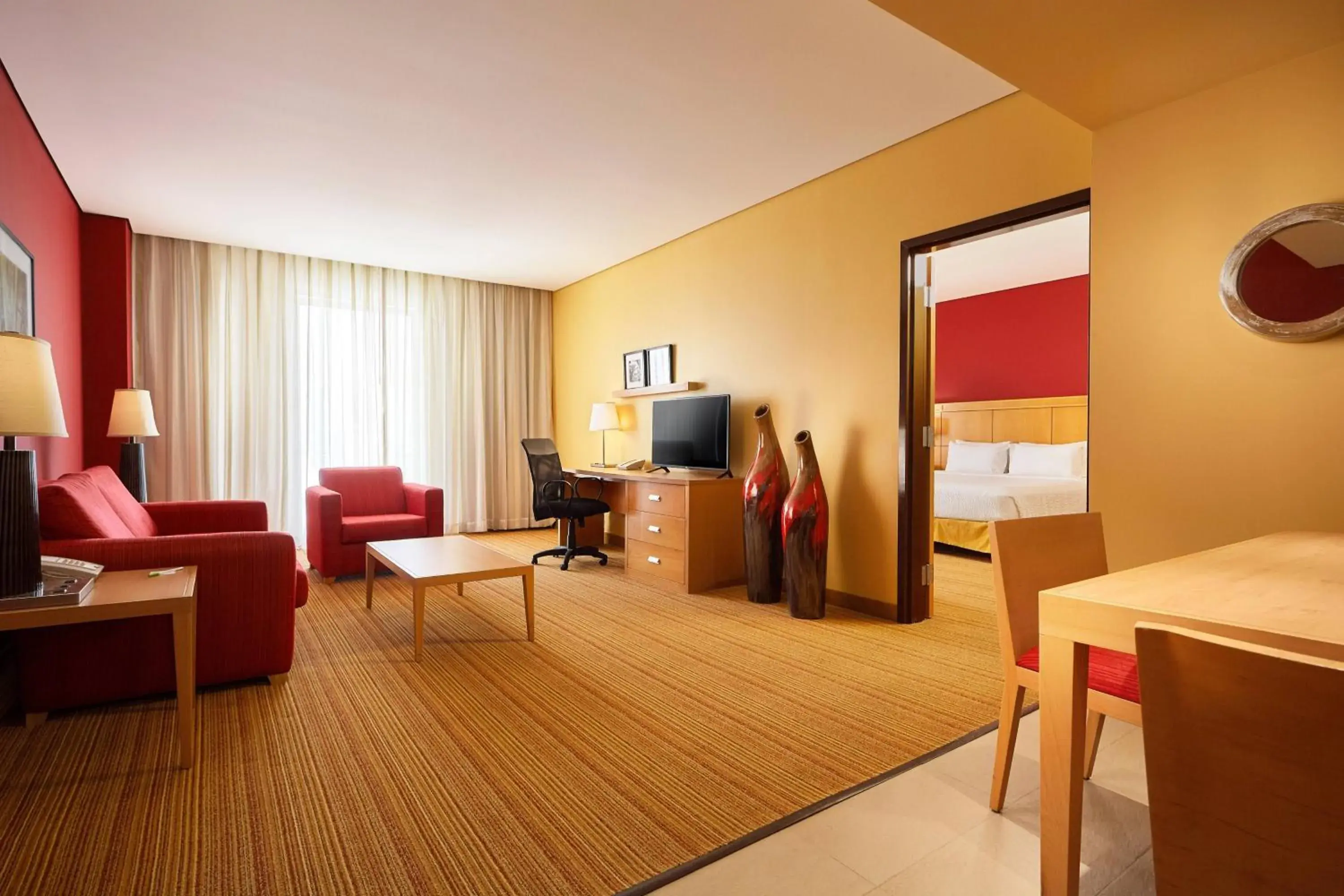 One-Bedroom King Suite in Courtyard by Marriott Leon at The Poliforum One-Bedroom King Suite in Courtyard by Marriott Leon at The Poliforum