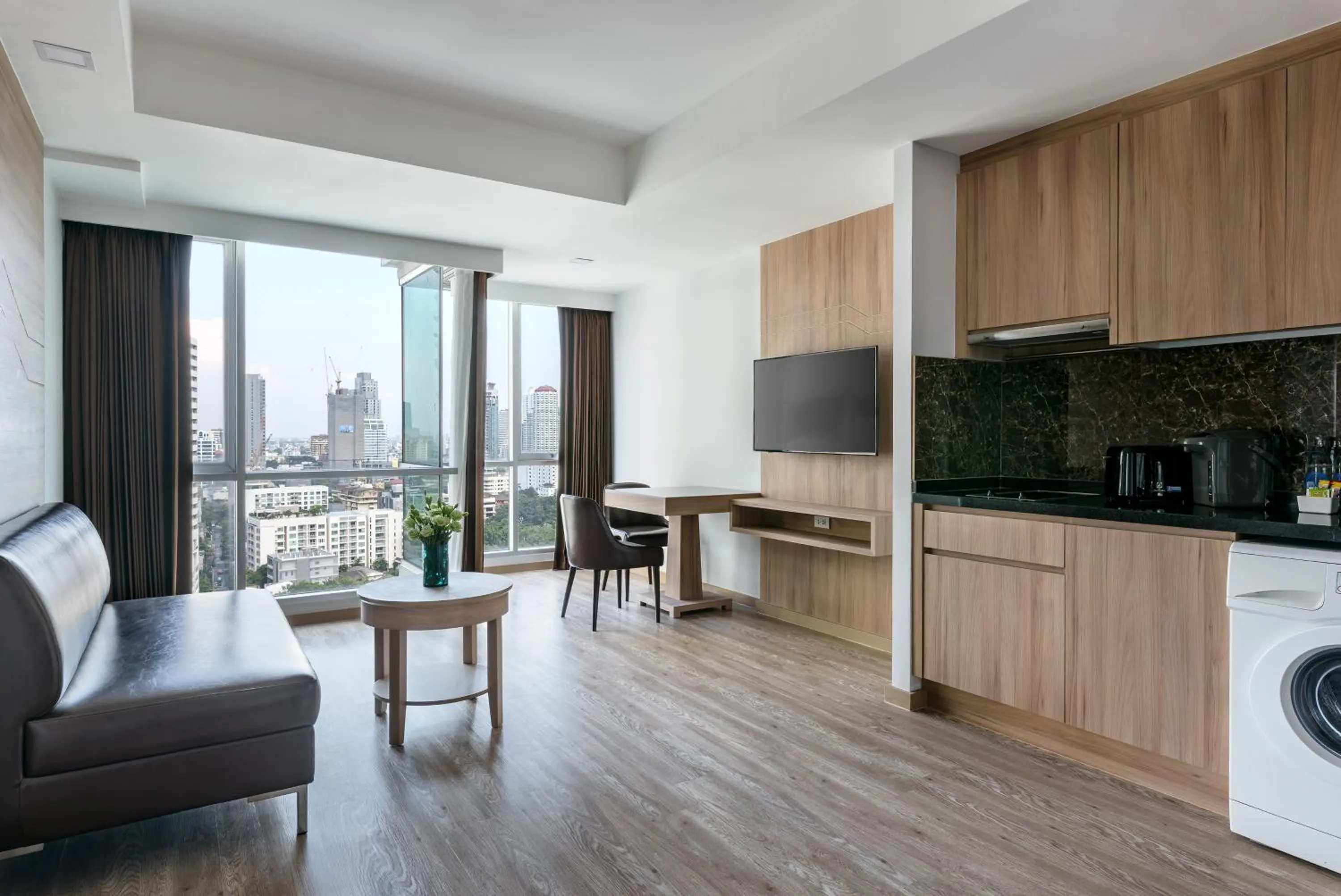 Living room in Adelphi Grande Sukhumvit