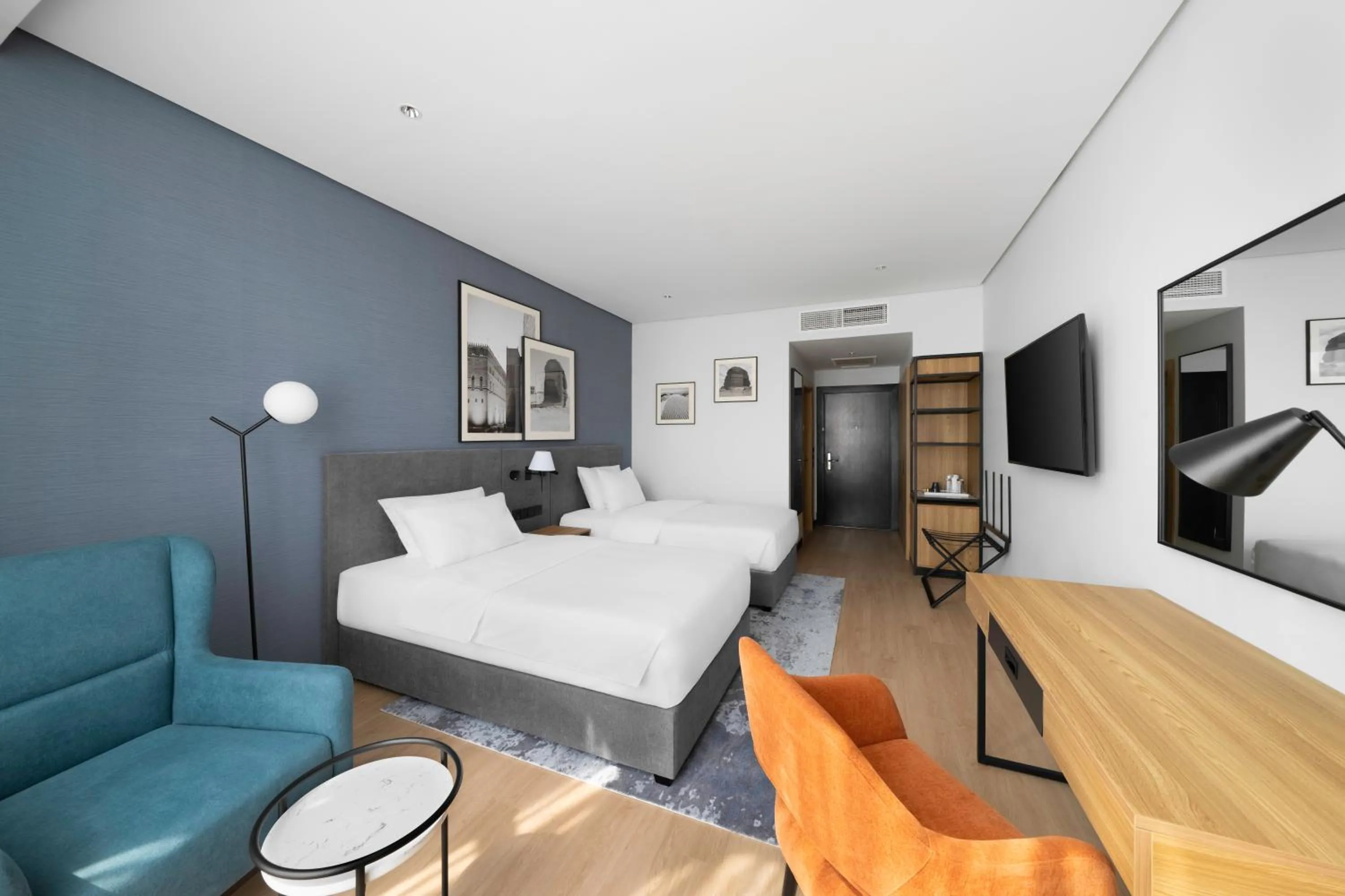 Communal lounge/ TV room, Bed in Park Inn by Radisson Al Khobar