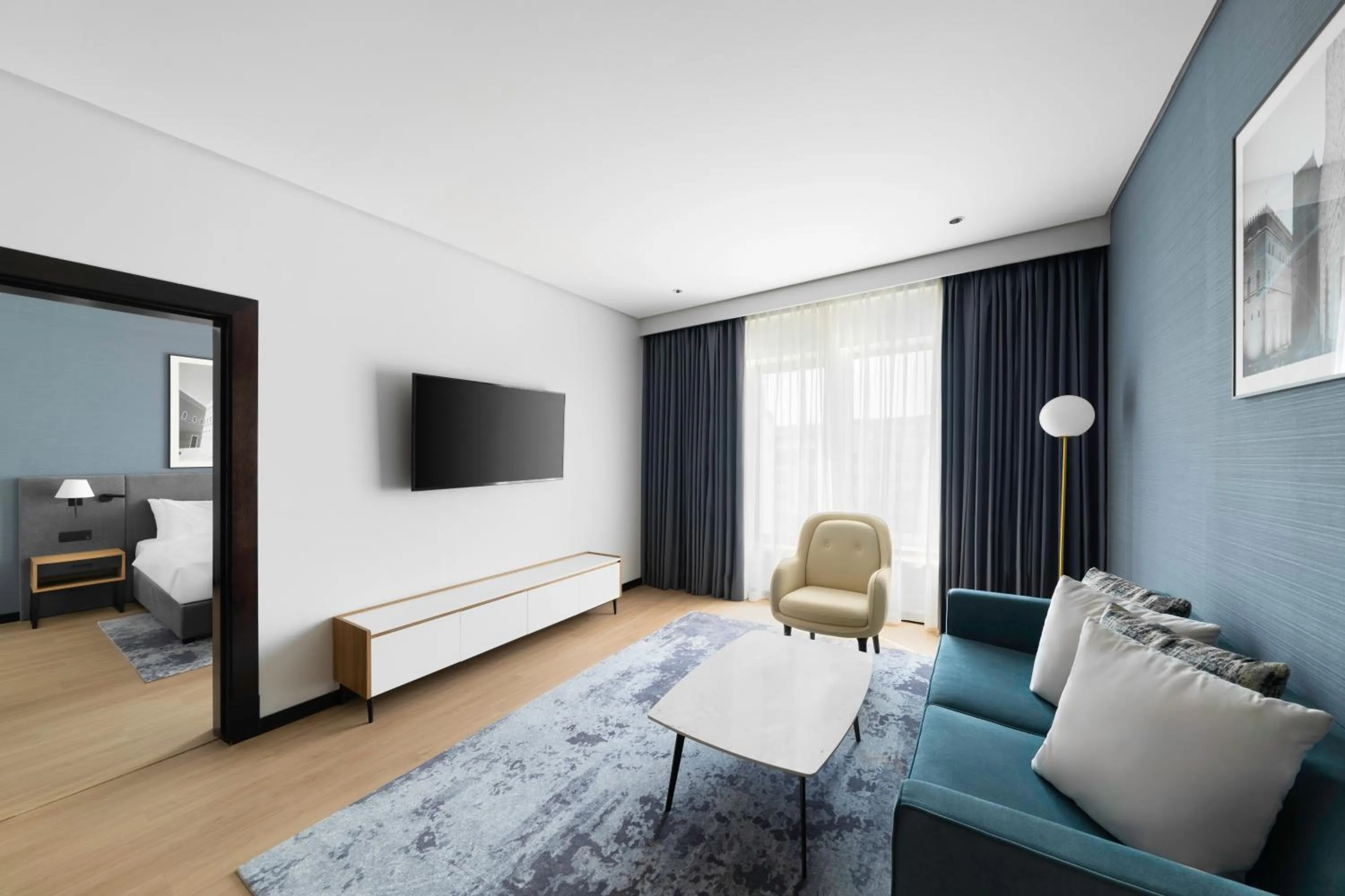 Bed in Park Inn by Radisson Al Khobar