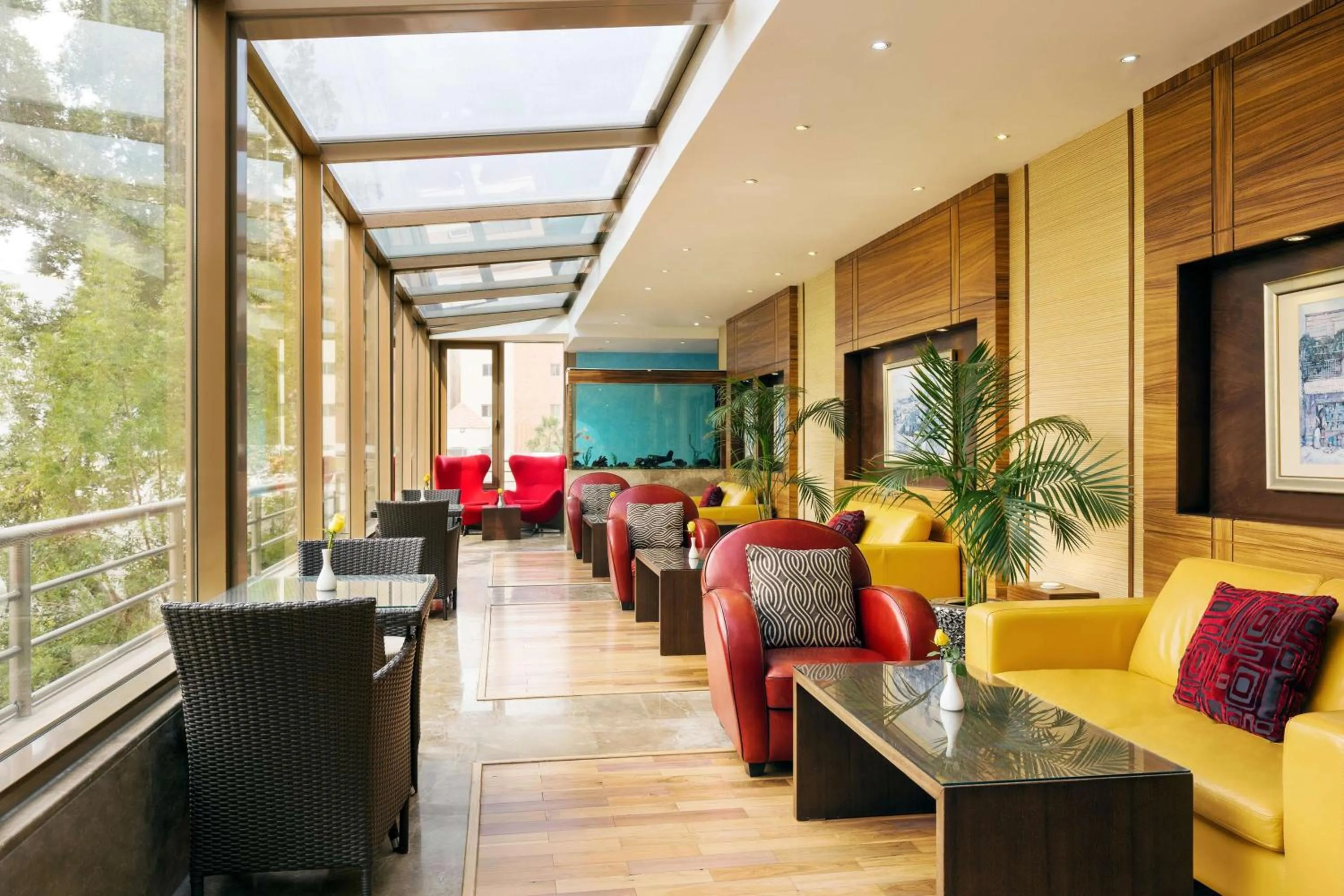 Patio in Park Inn by Radisson Al Khobar