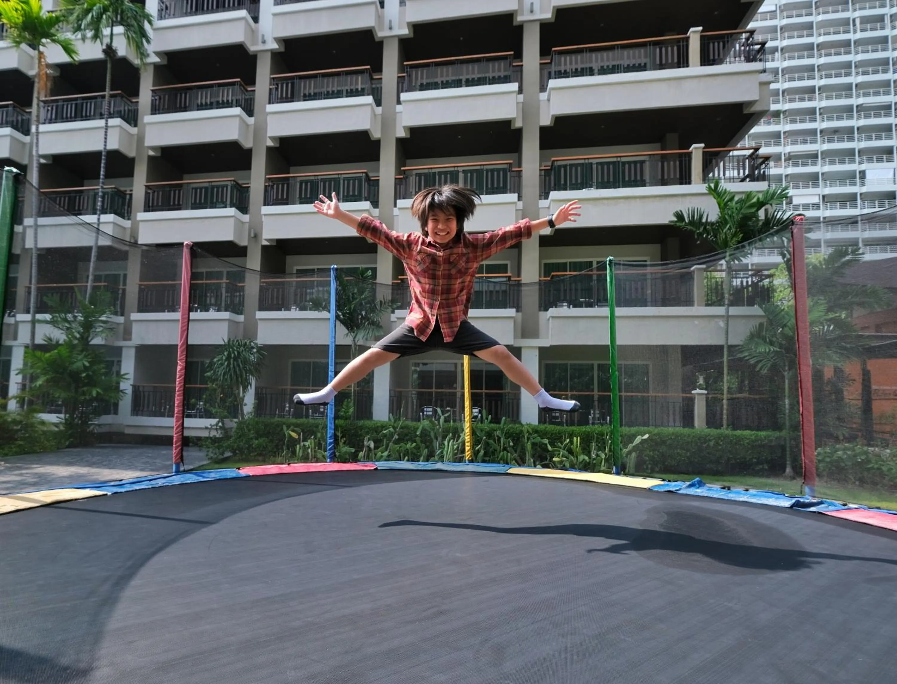 Children play ground in Welcome World Beachfront Resort