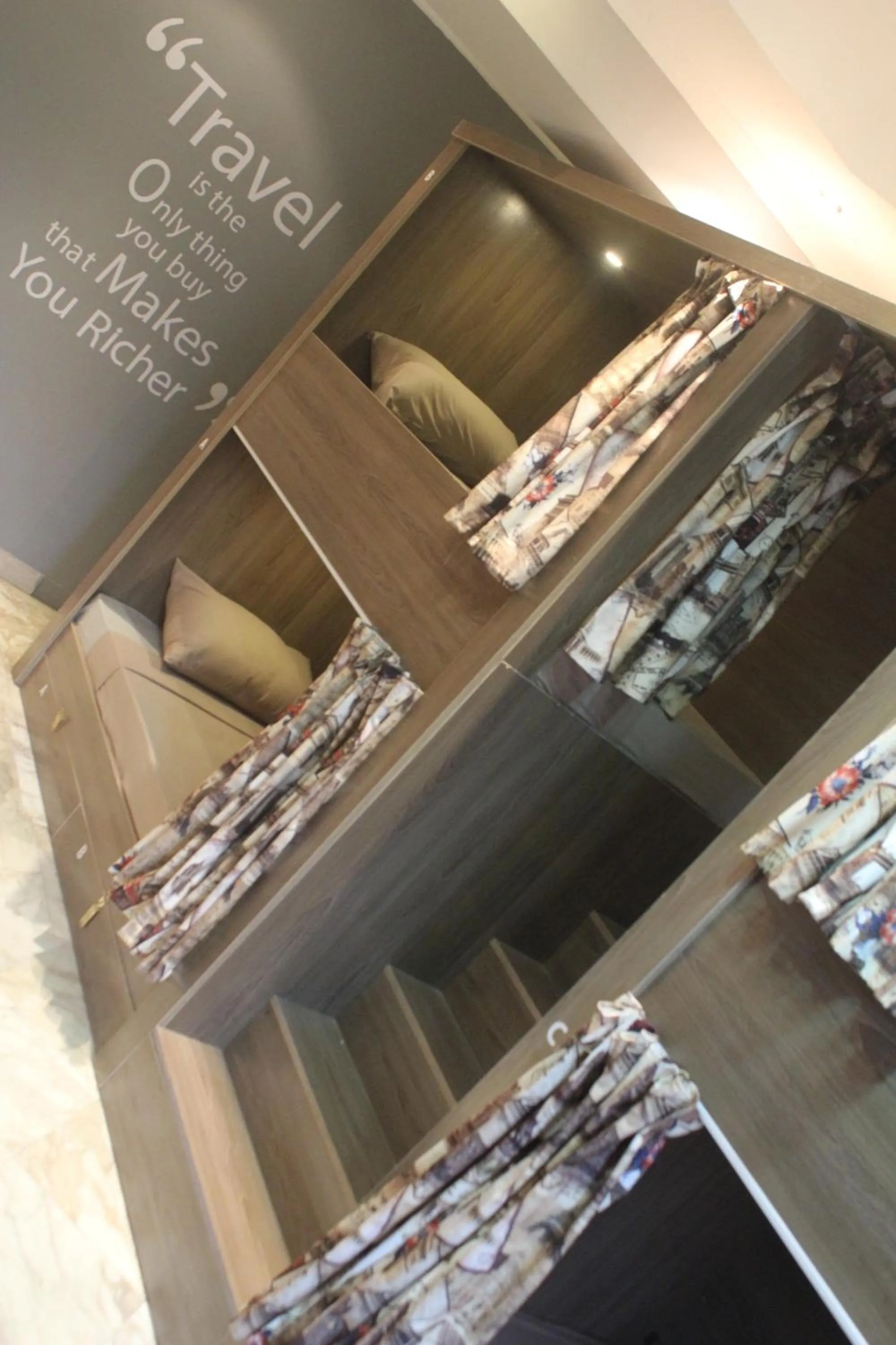 bunk bed in Tahrir Square Hostel