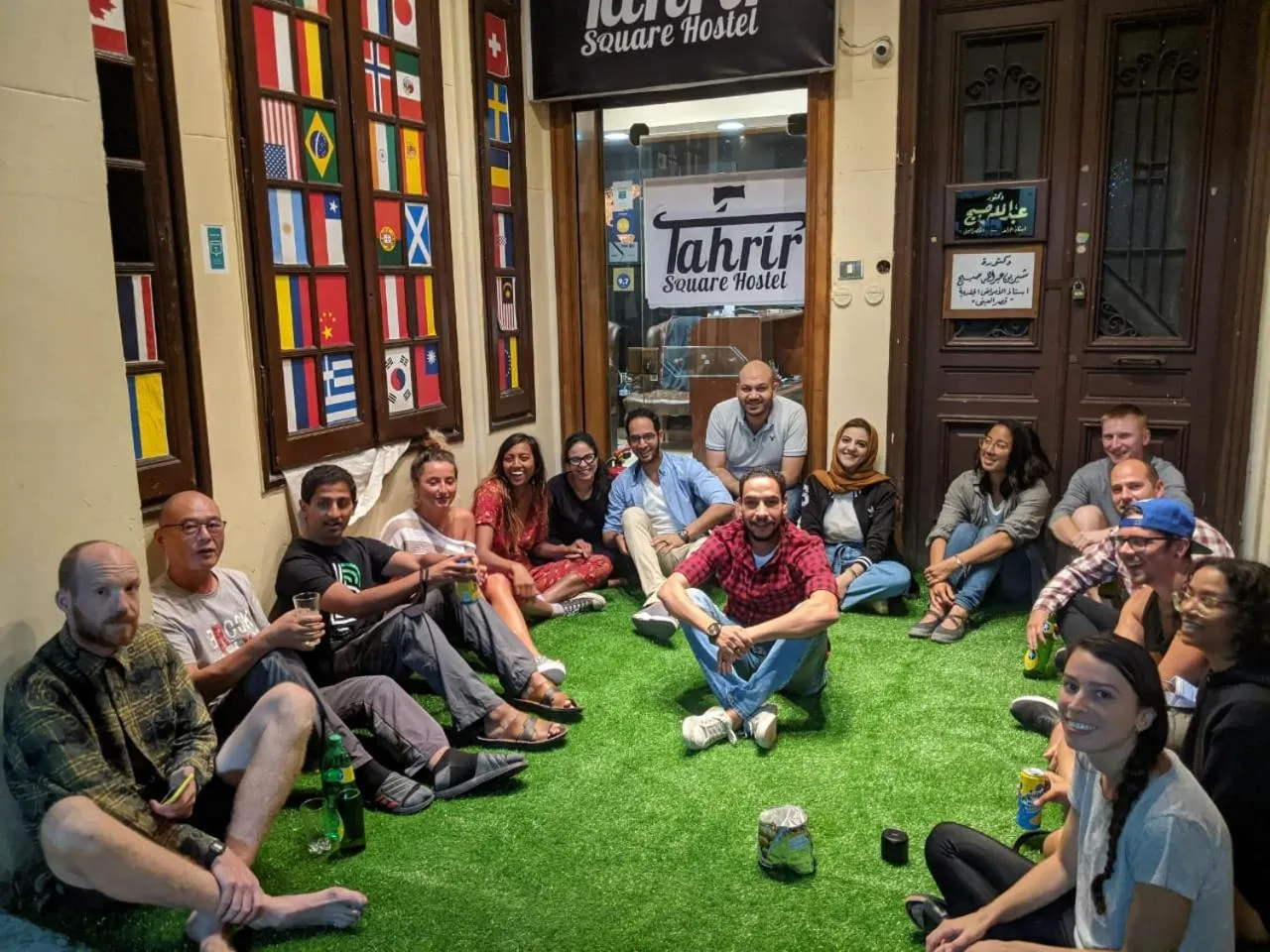 Off site in Tahrir Square Hostel