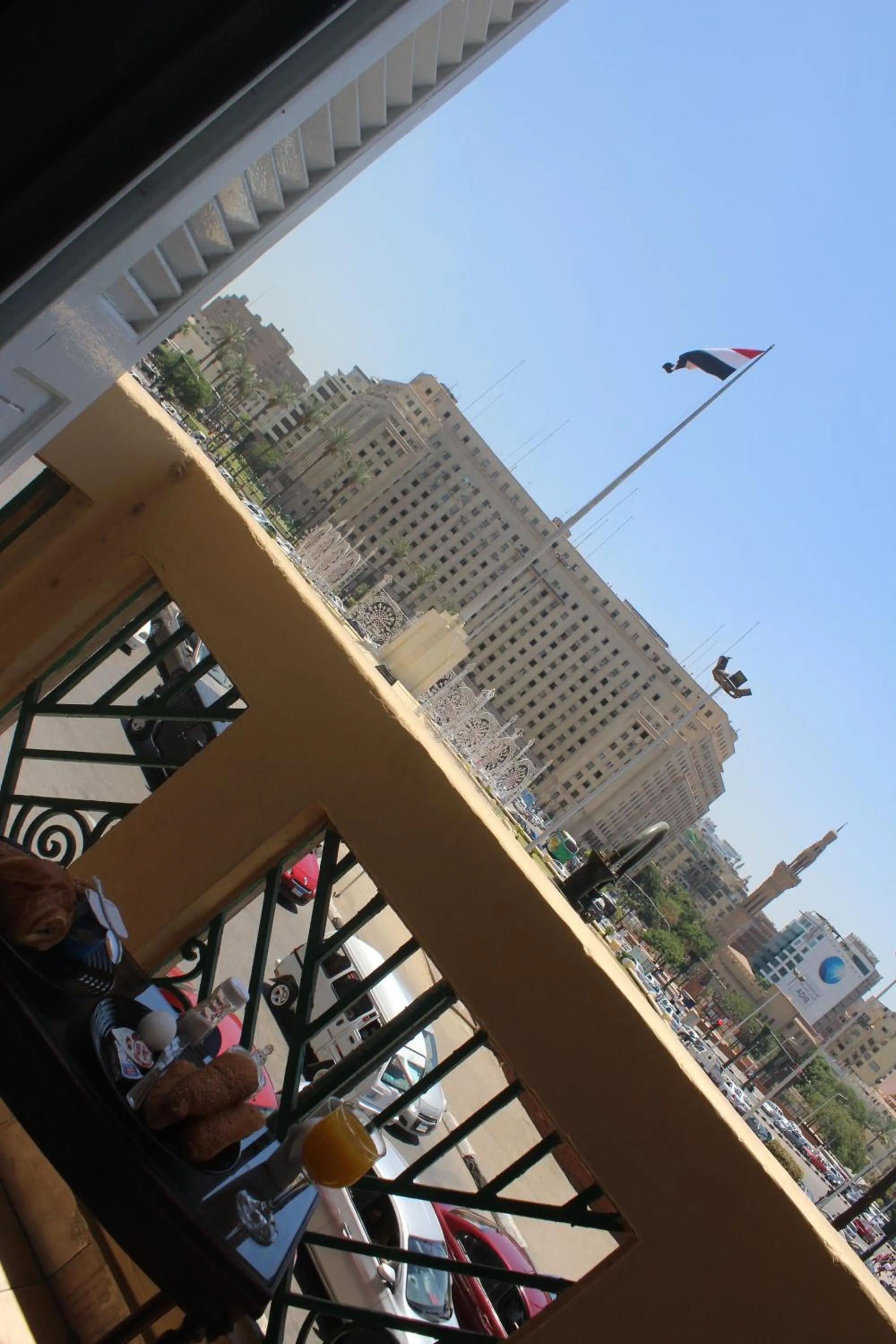 Balcony/Terrace in Tahrir Square Hostel