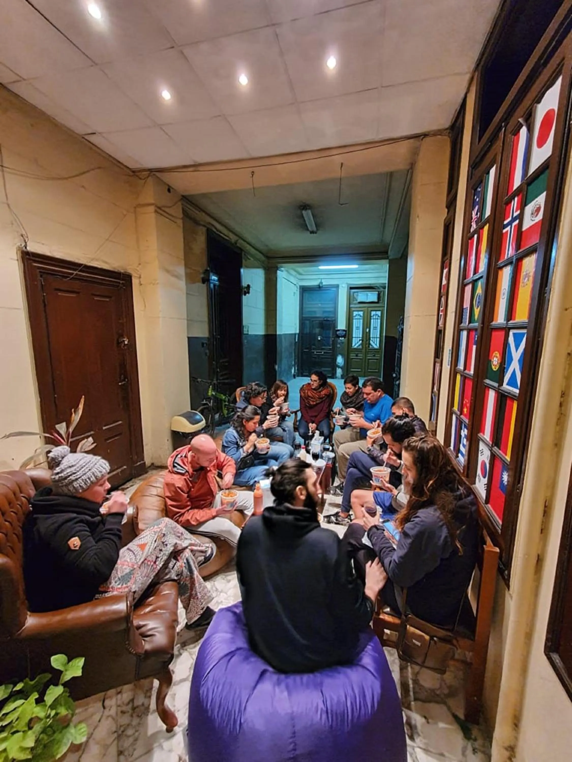 Game Room in Tahrir Square Hostel