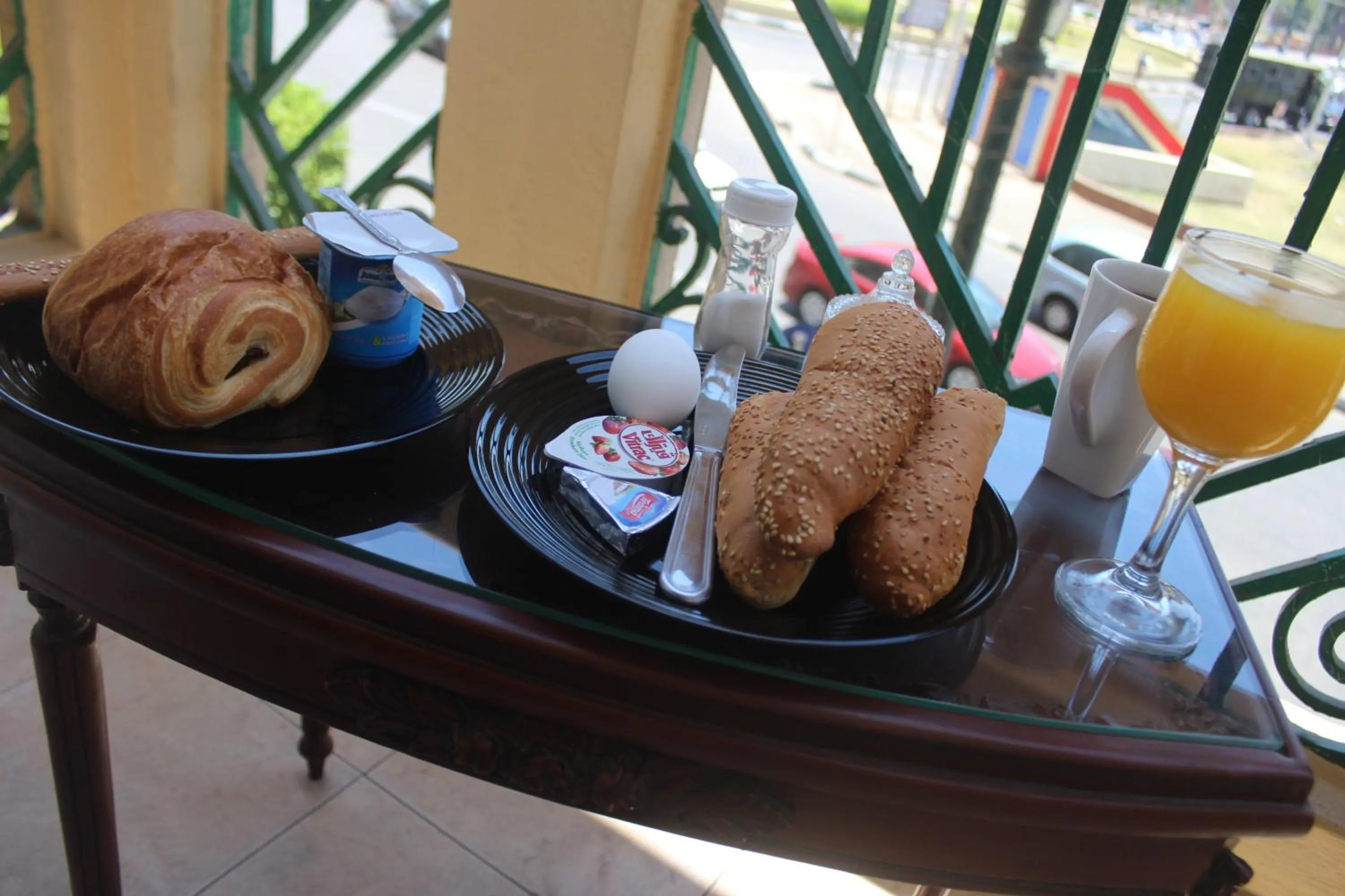 Breakfast in Tahrir Square Hostel