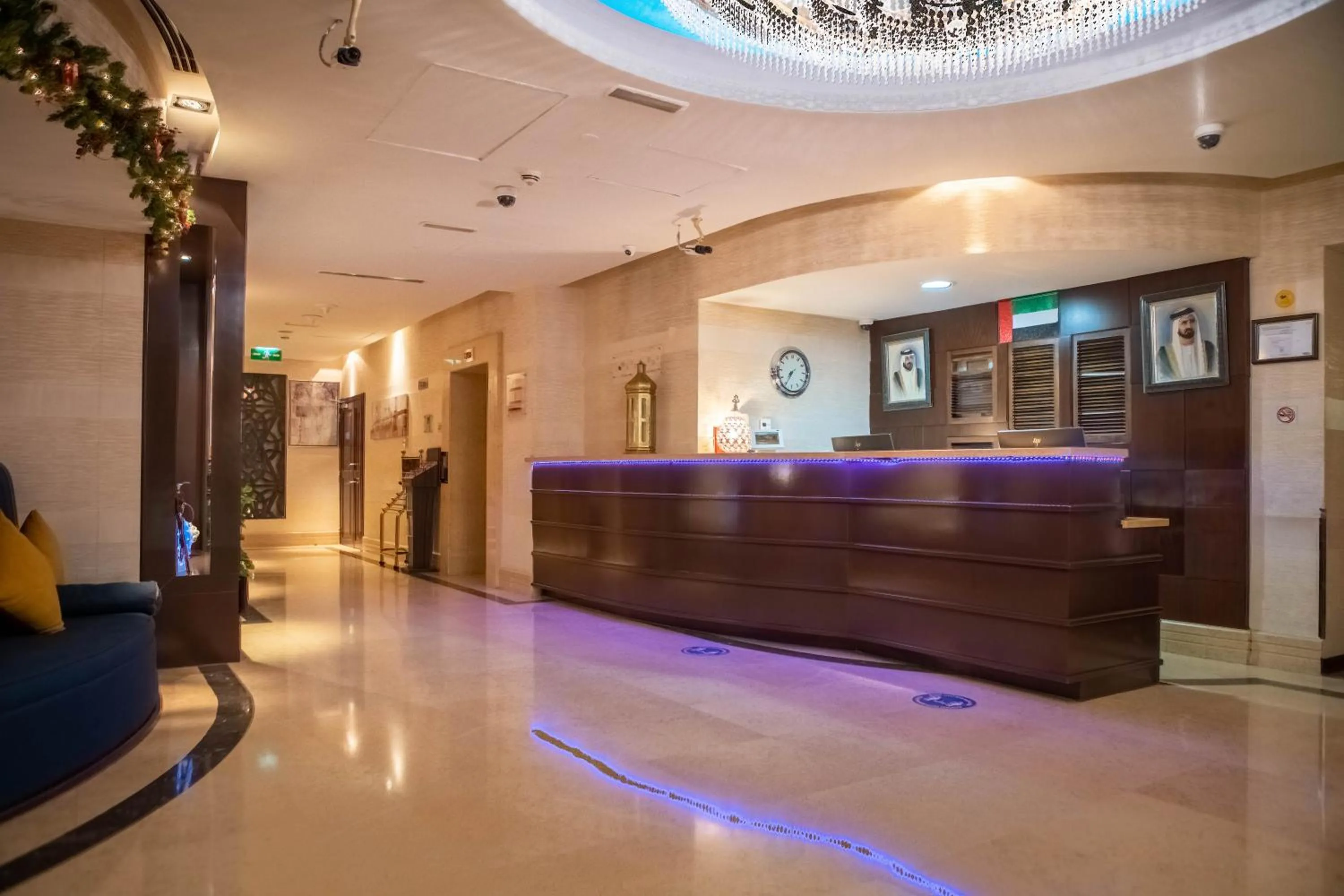 Lobby or reception in SUHA JBR Hotel Apartments
