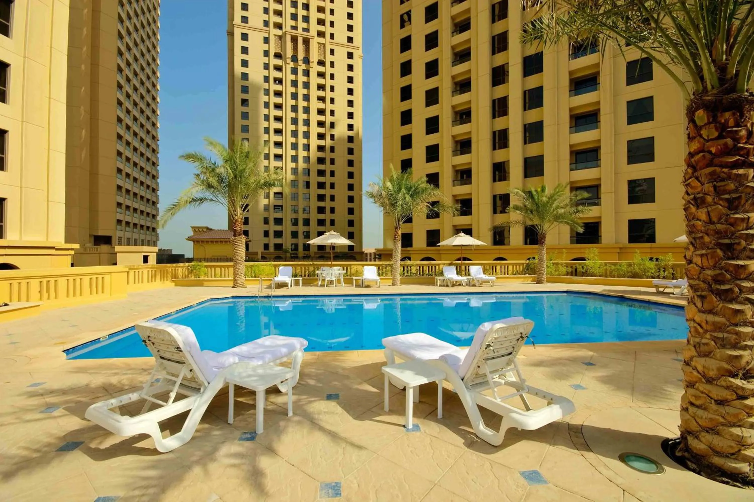 Swimming pool in SUHA JBR Hotel Apartments