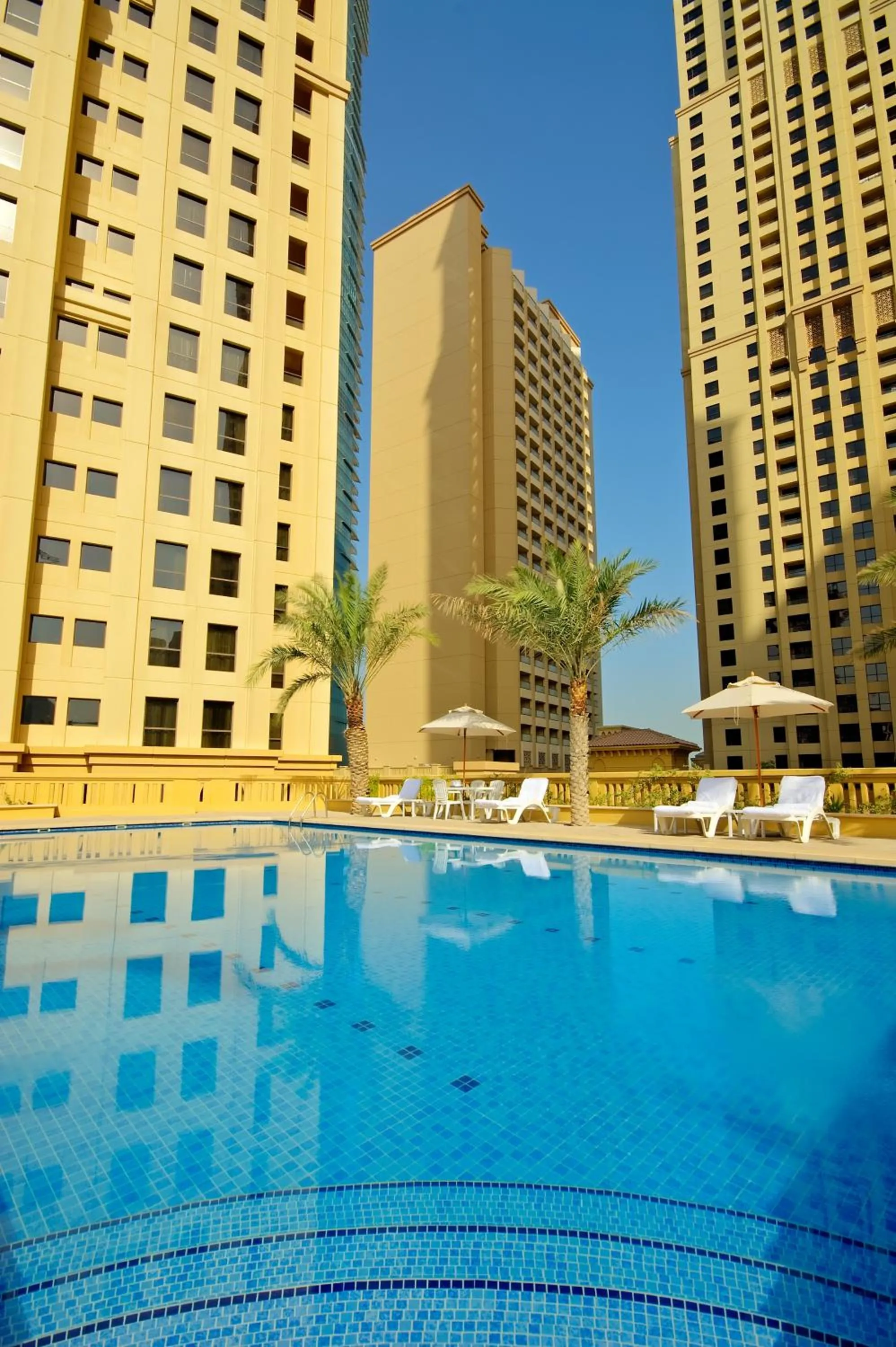 Swimming pool in SUHA JBR Hotel Apartments