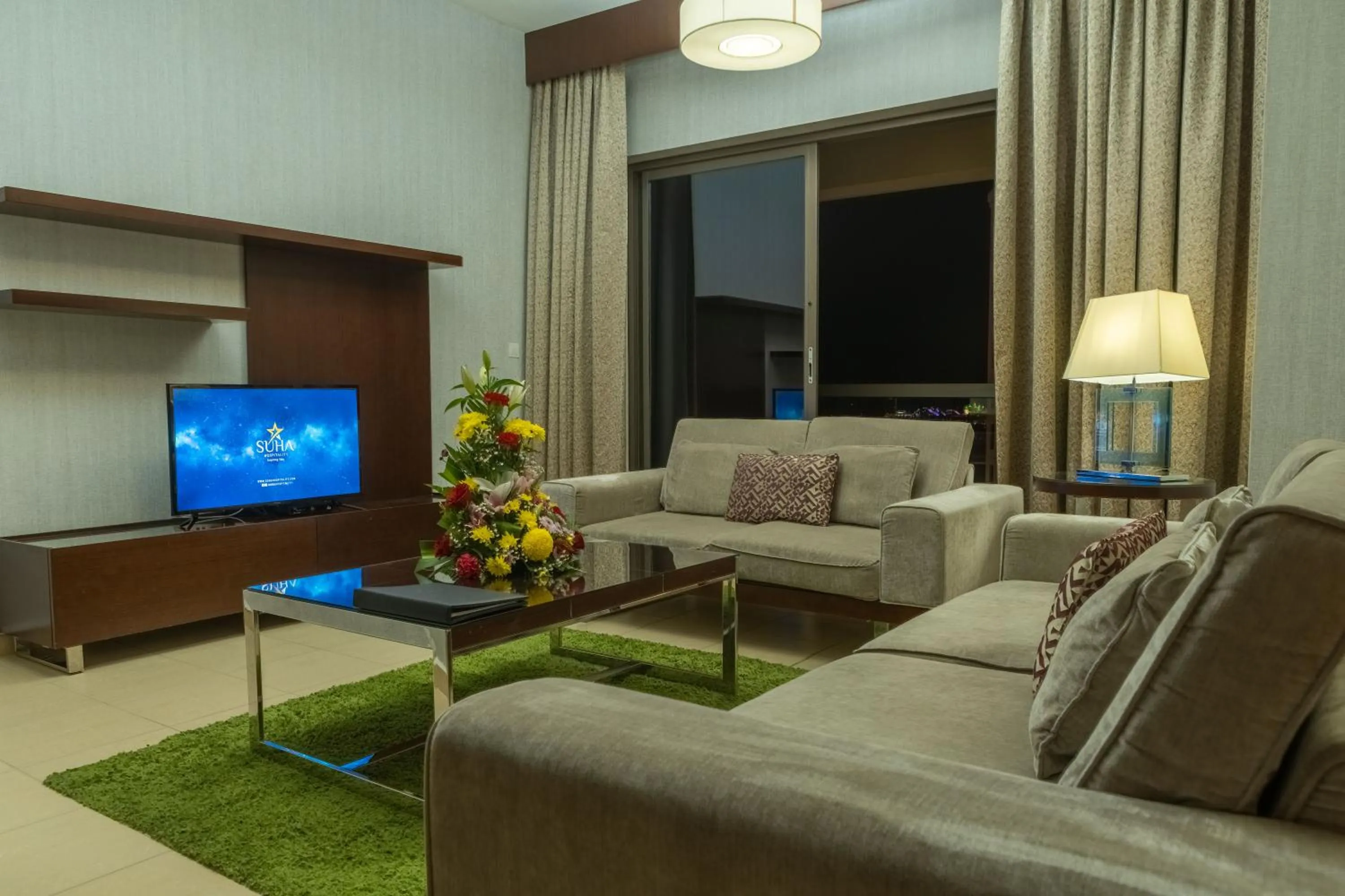 Seating area in SUHA JBR Hotel Apartments