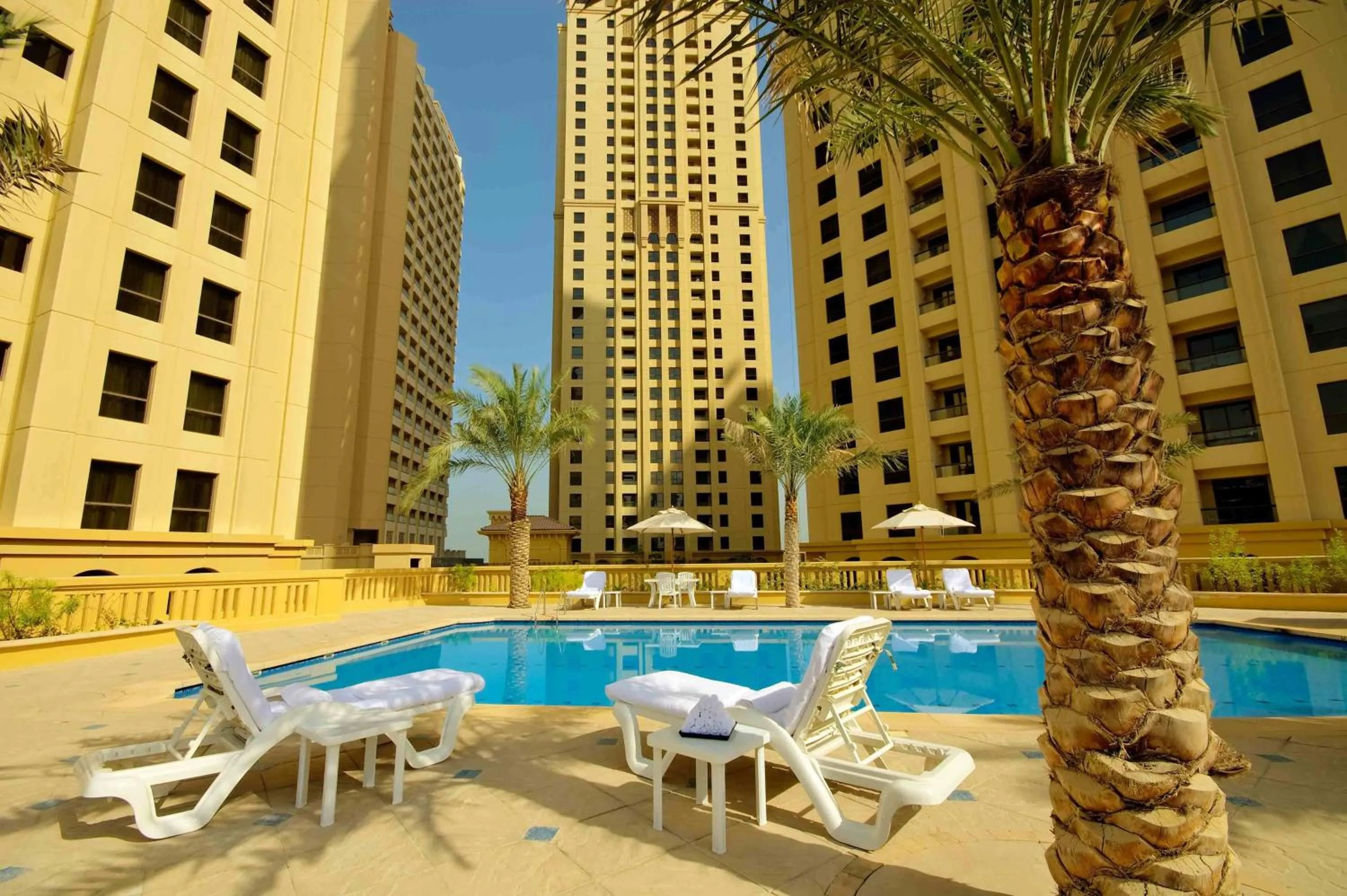 Swimming pool in SUHA JBR Hotel Apartments