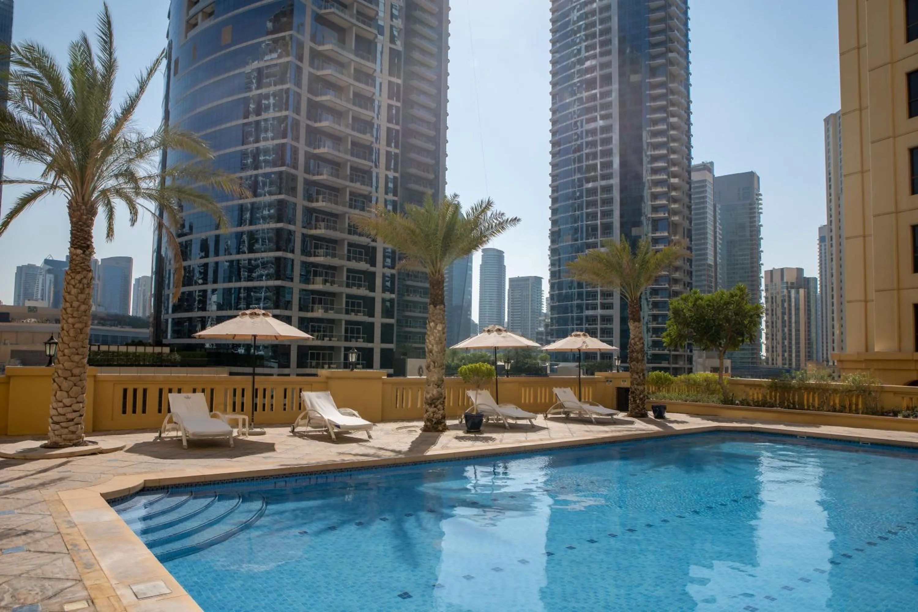 Swimming pool in SUHA JBR Hotel Apartments