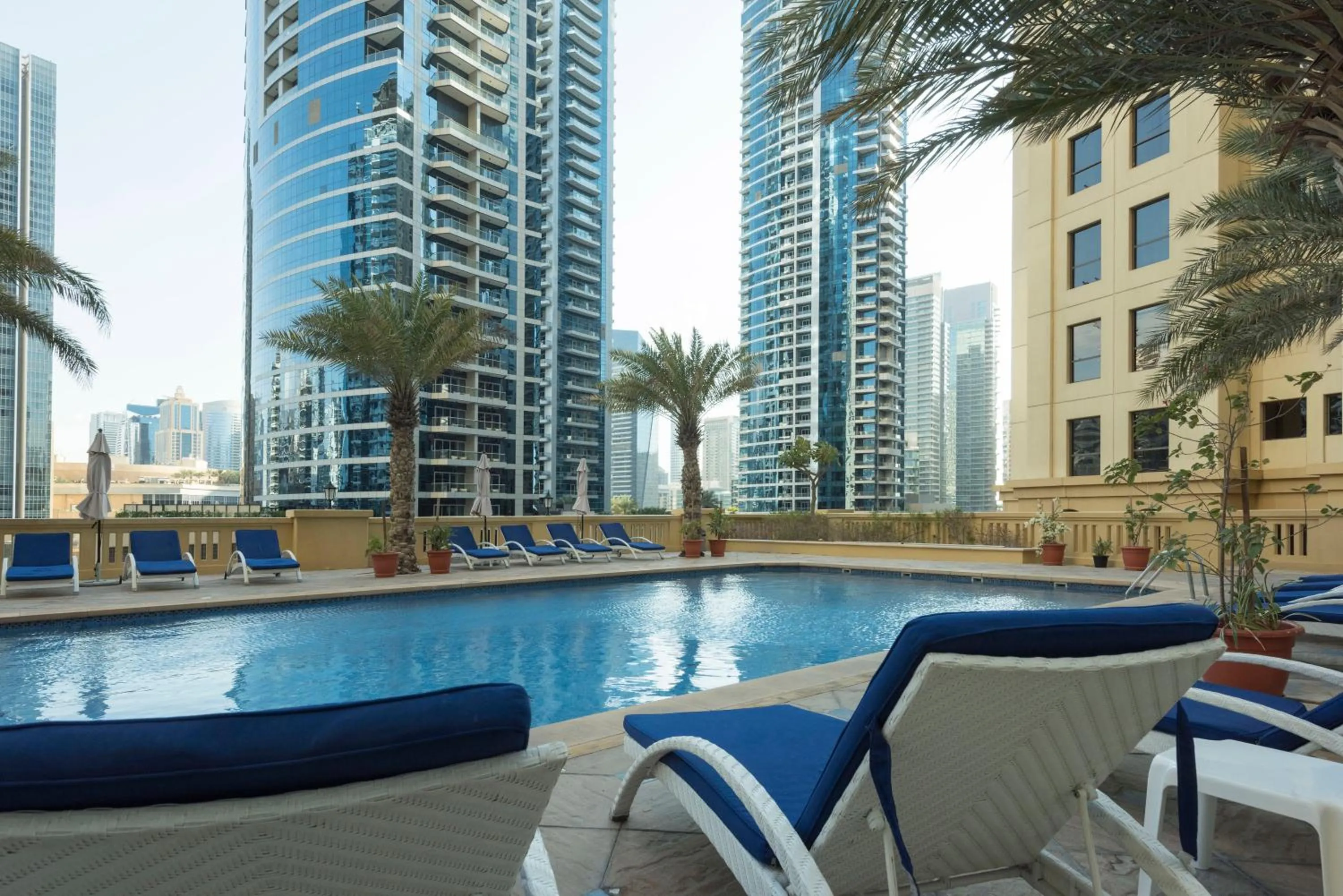 Swimming pool in SUHA JBR Hotel Apartments