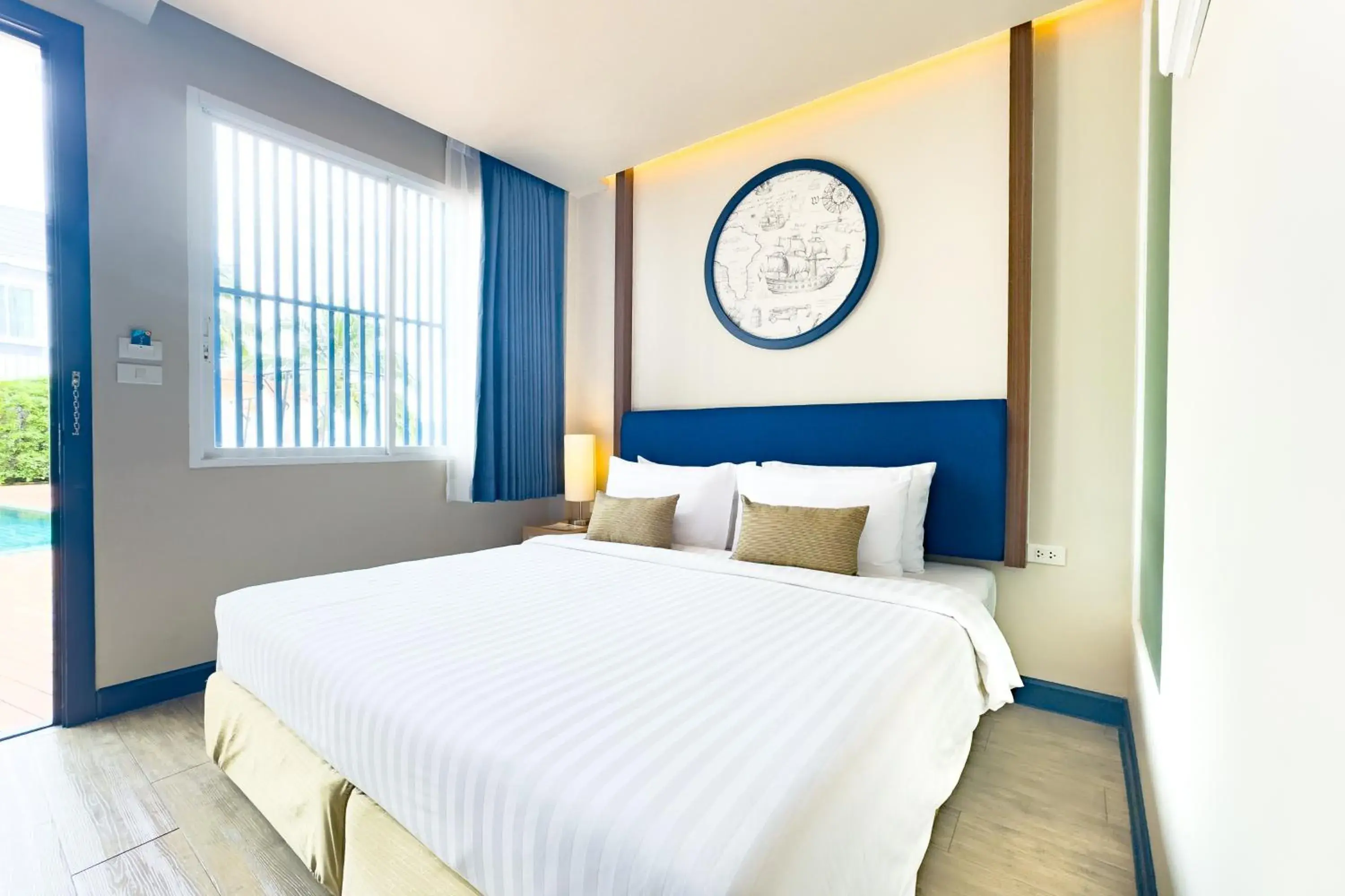 Deluxe Double or Twin Room with Pool View in Phuket Boat Quay Hotel Panwa Beach Deluxe Double or Twin Room with Pool View in Phuket Boat Quay Hotel Panwa Beach