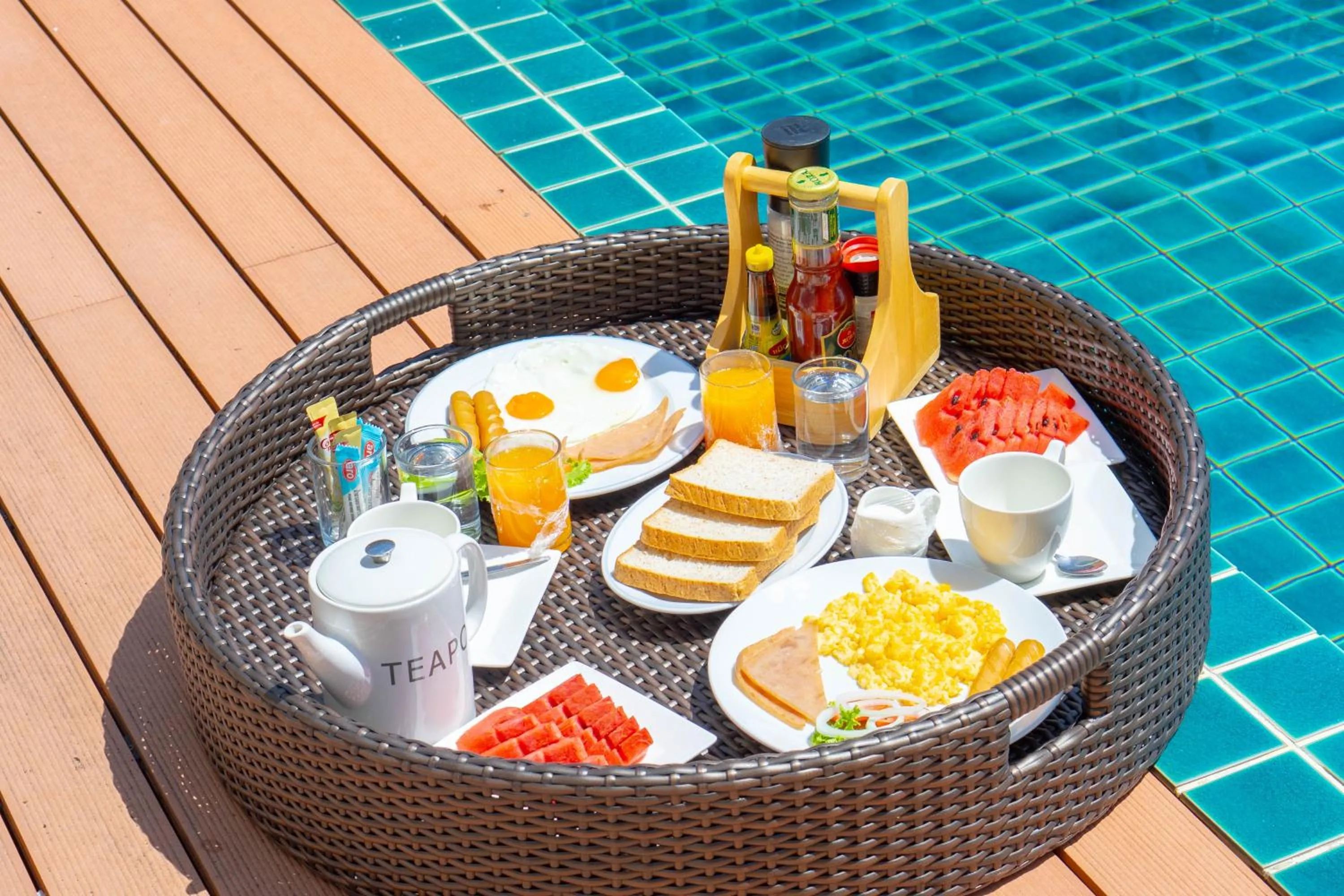 Breakfast in Phuket Boat Quay Hotel Panwa Beach