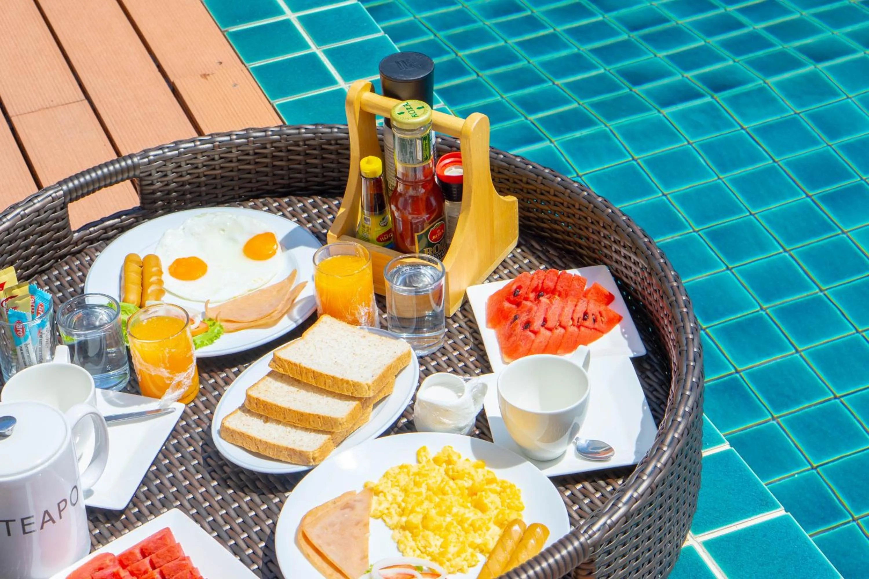 Breakfast in Phuket Boat Quay Hotel Panwa Beach