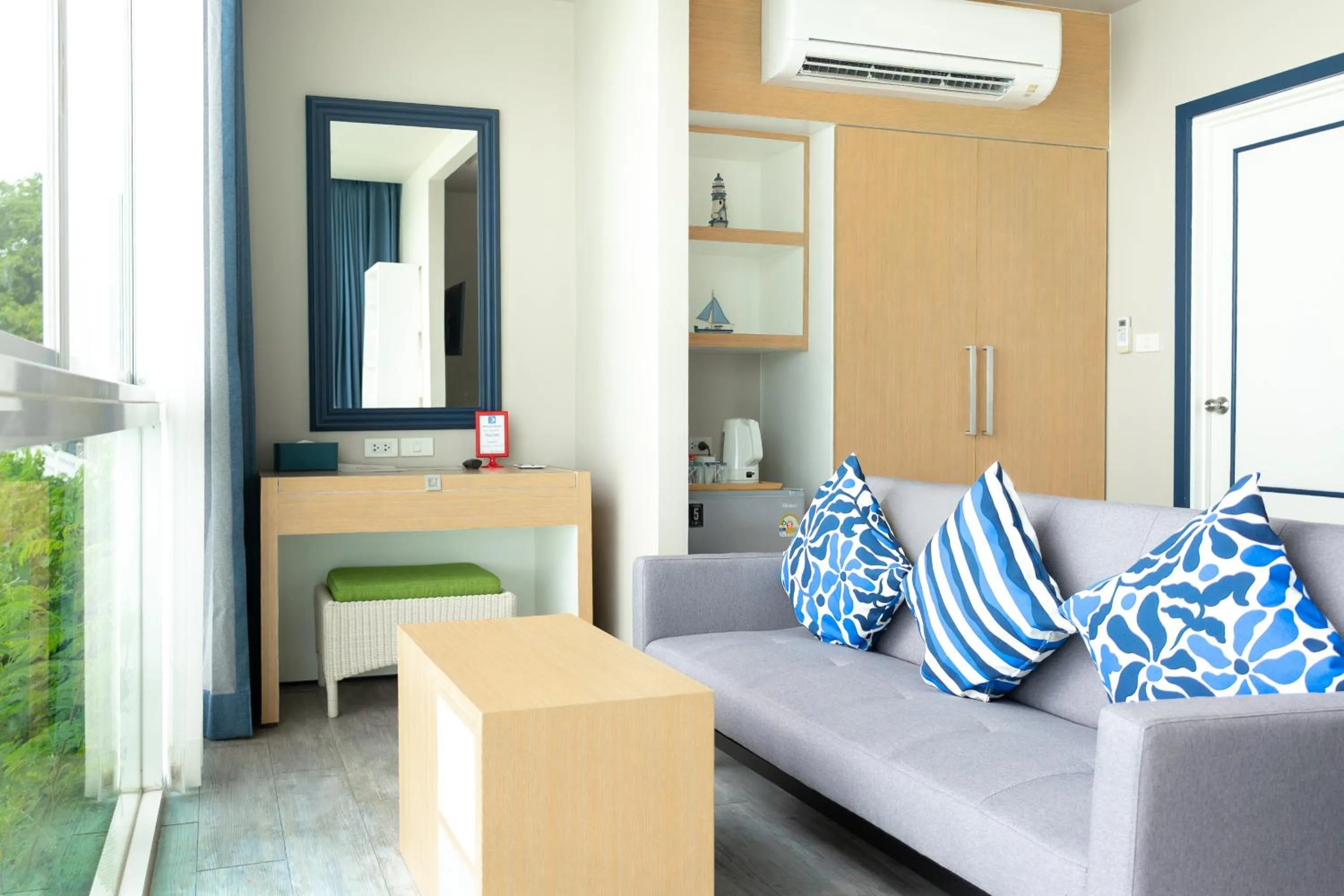 Seating area in Phuket Boat Quay Hotel Panwa Beach