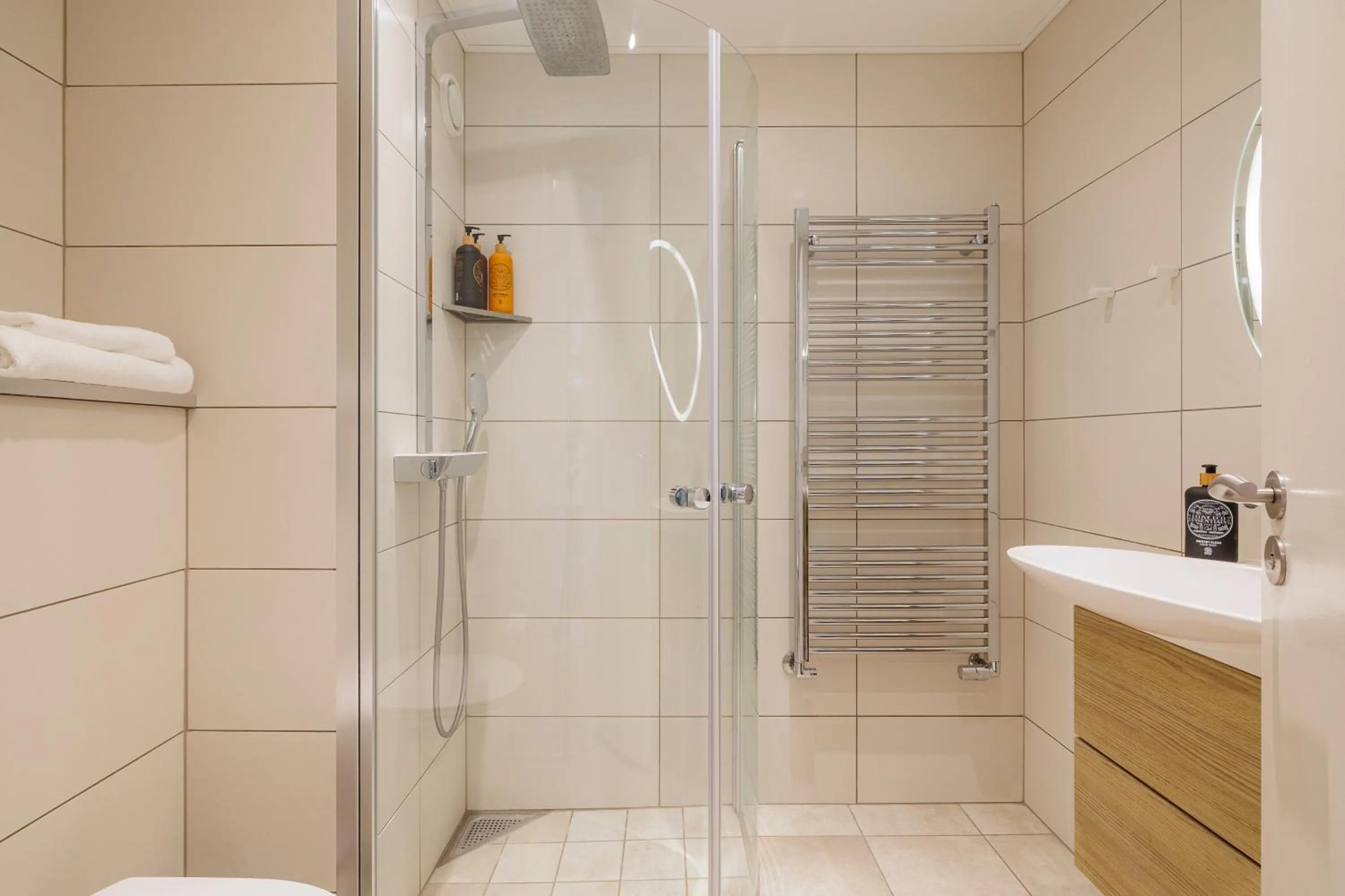 Shower in Fredensborg Badehotel