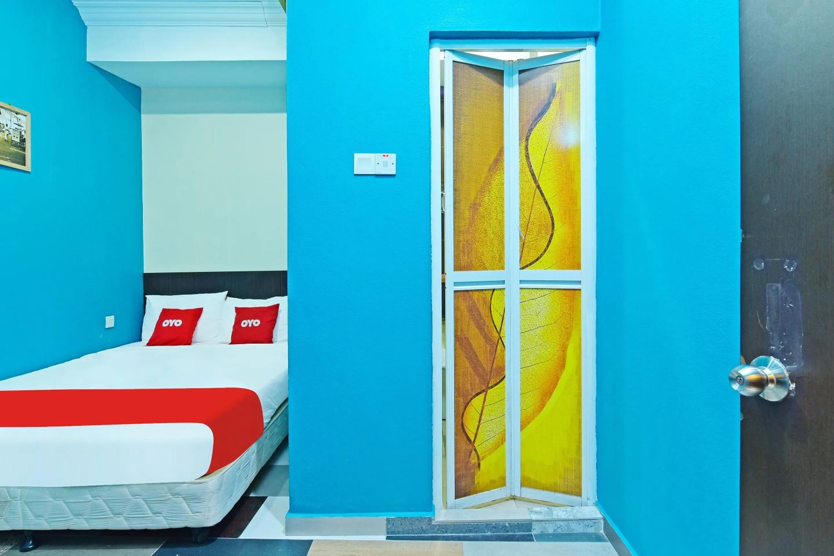 Bedroom, Bed in Hotel O Bamboo Inn