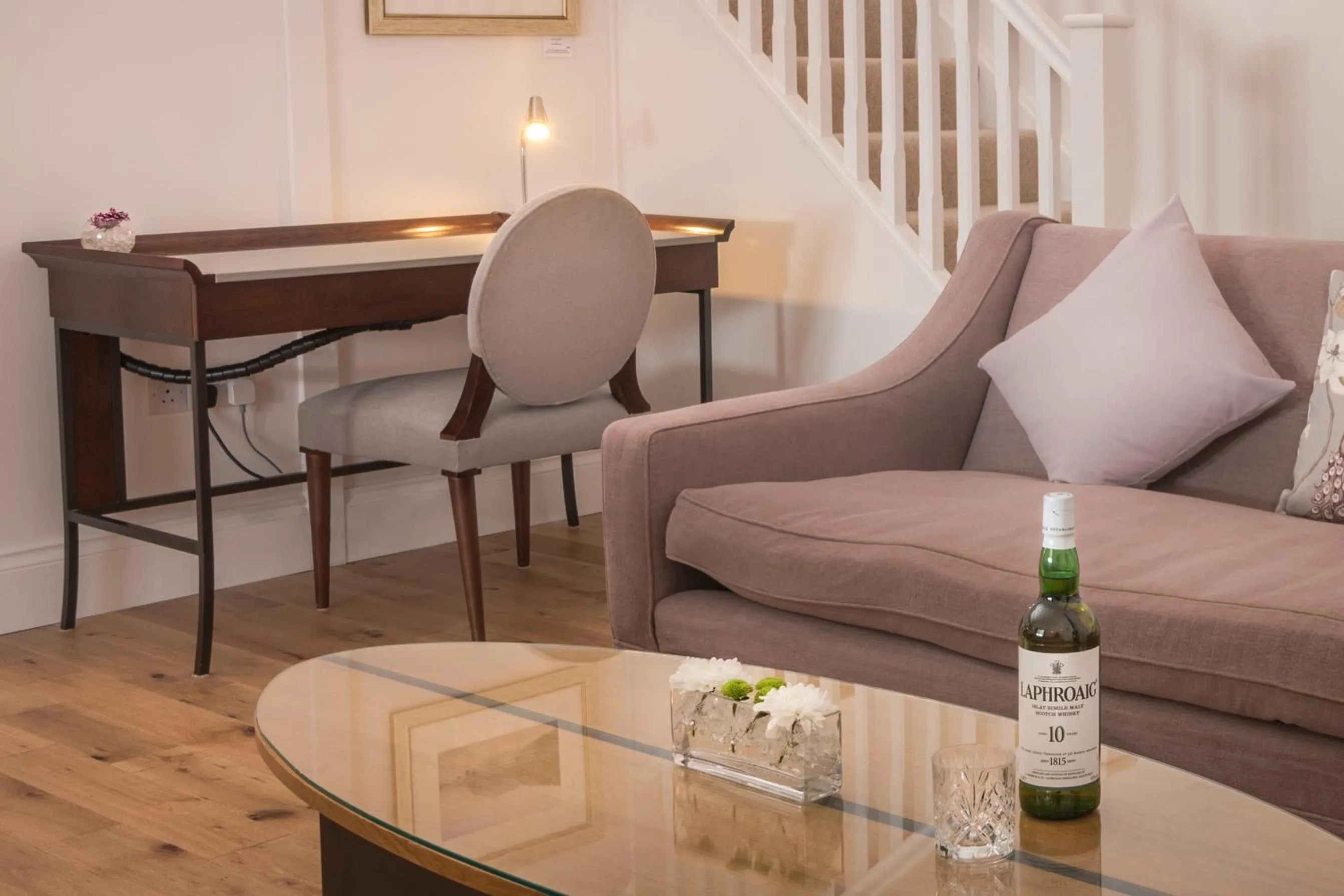 Seating area in Glencoe House