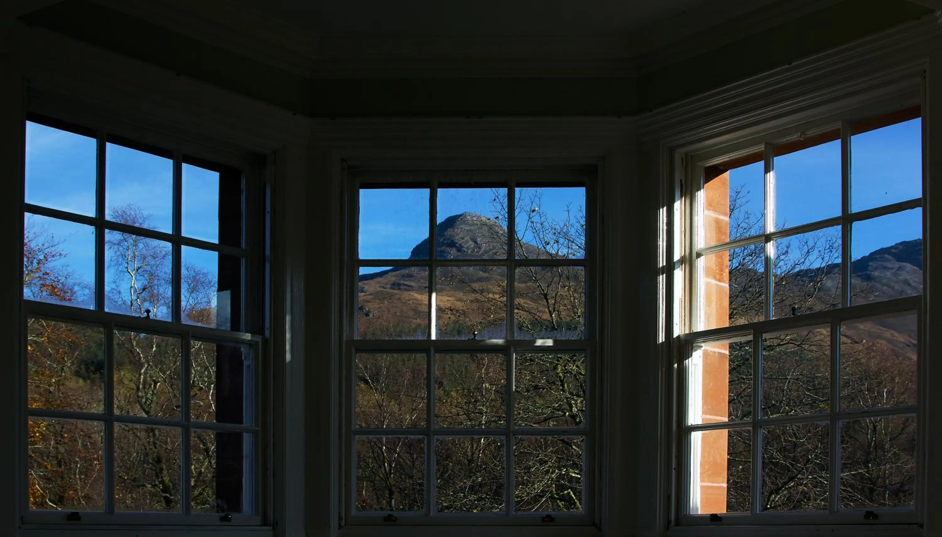 Mountain view in Glencoe House