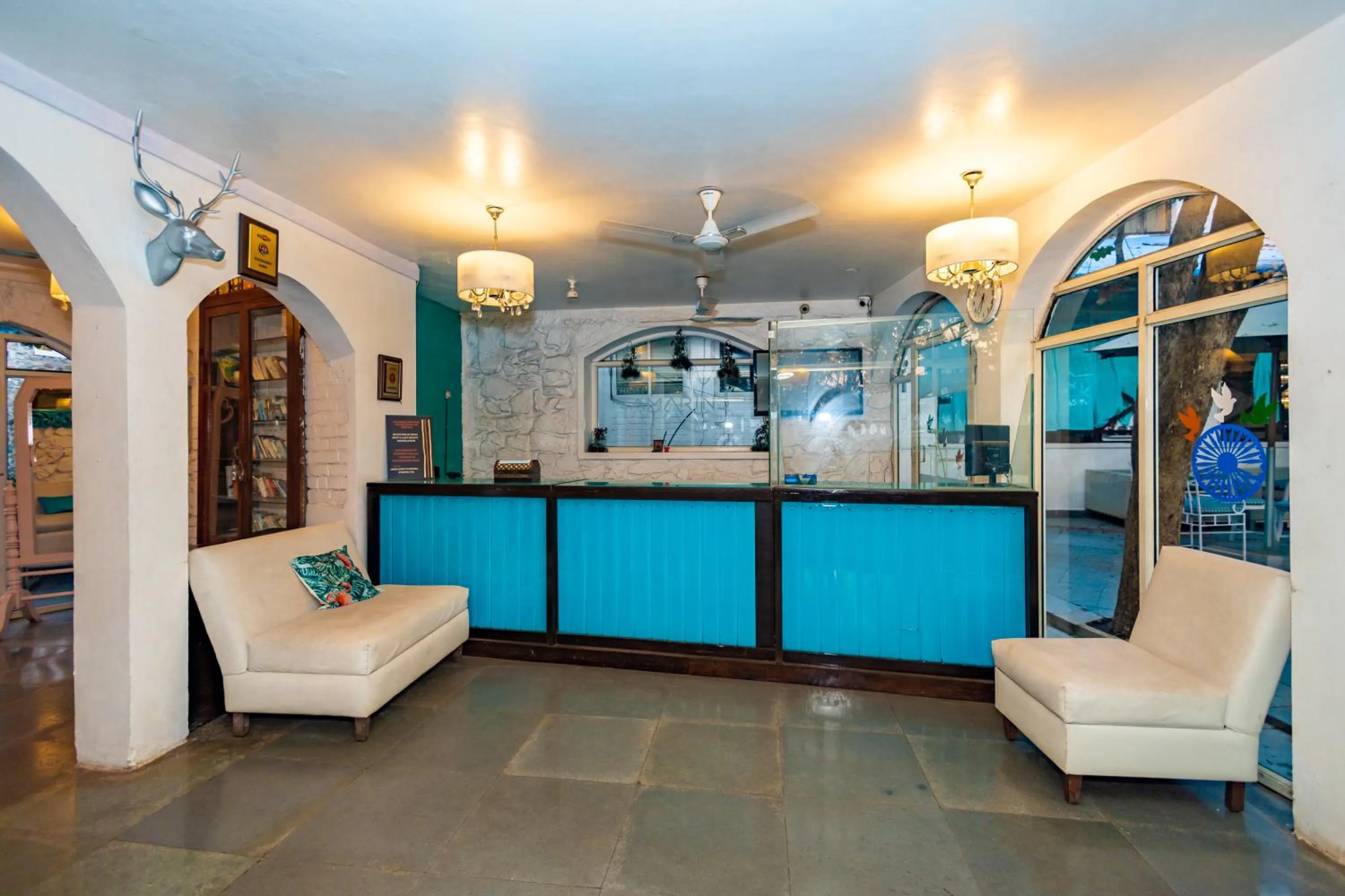 Lobby or reception in The Tamarind Hotel - A Boutique Heritage Stay, Anjuna - Goa