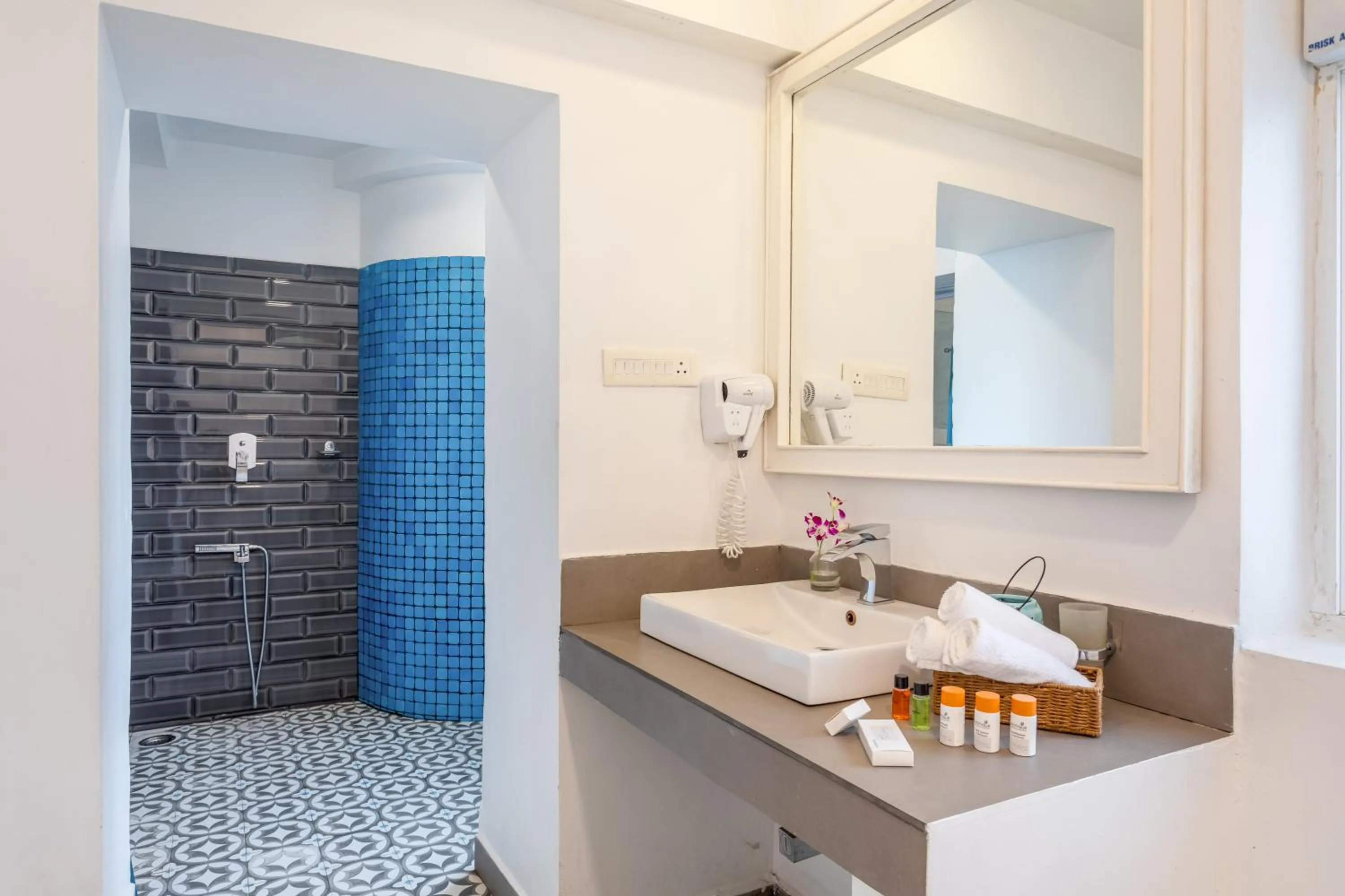 Bathroom in The Tamarind Hotel - A Boutique Heritage Stay, Anjuna - Goa