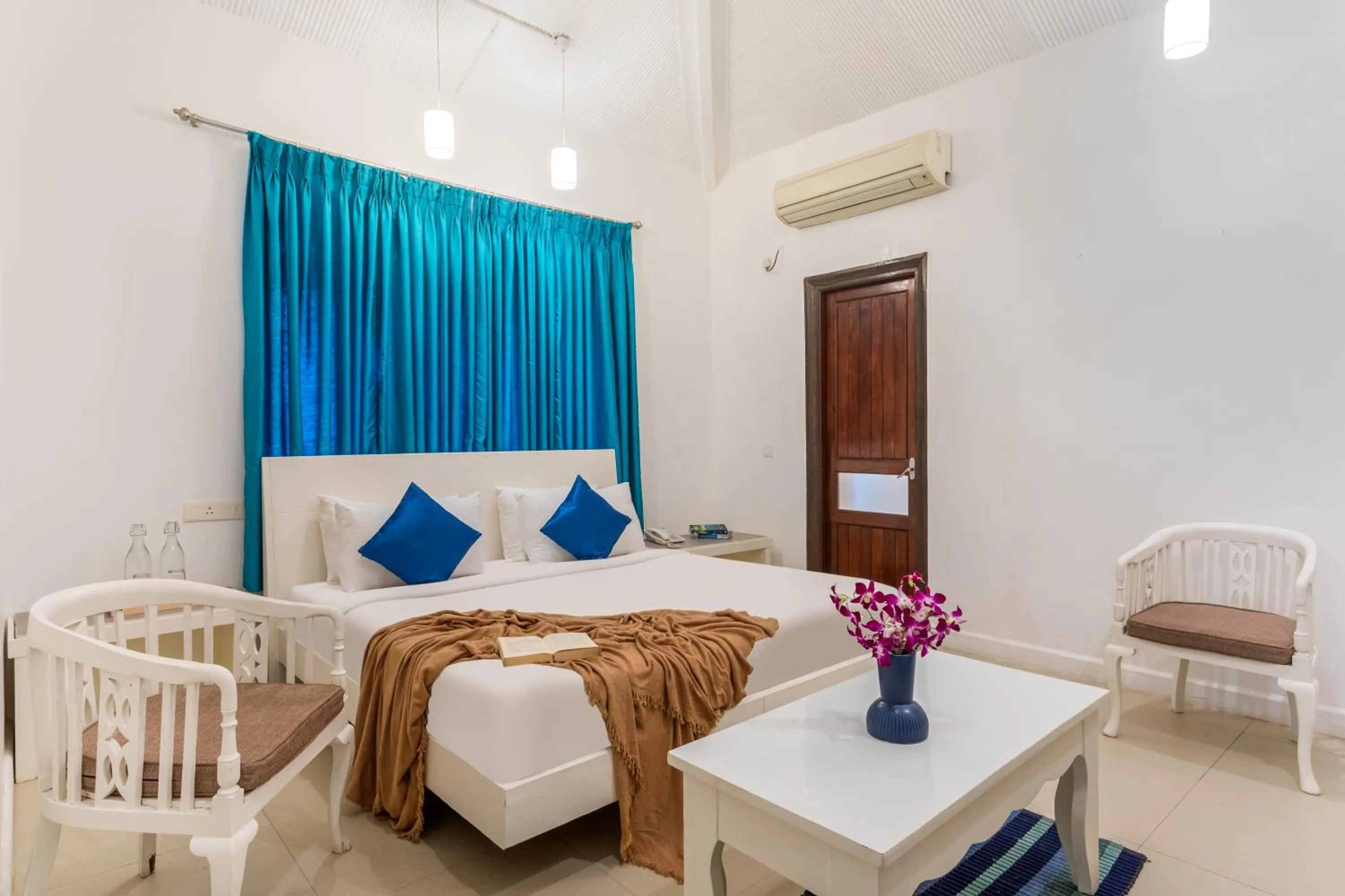 Bed in The Tamarind Hotel - A Boutique Heritage Stay, Anjuna - Goa