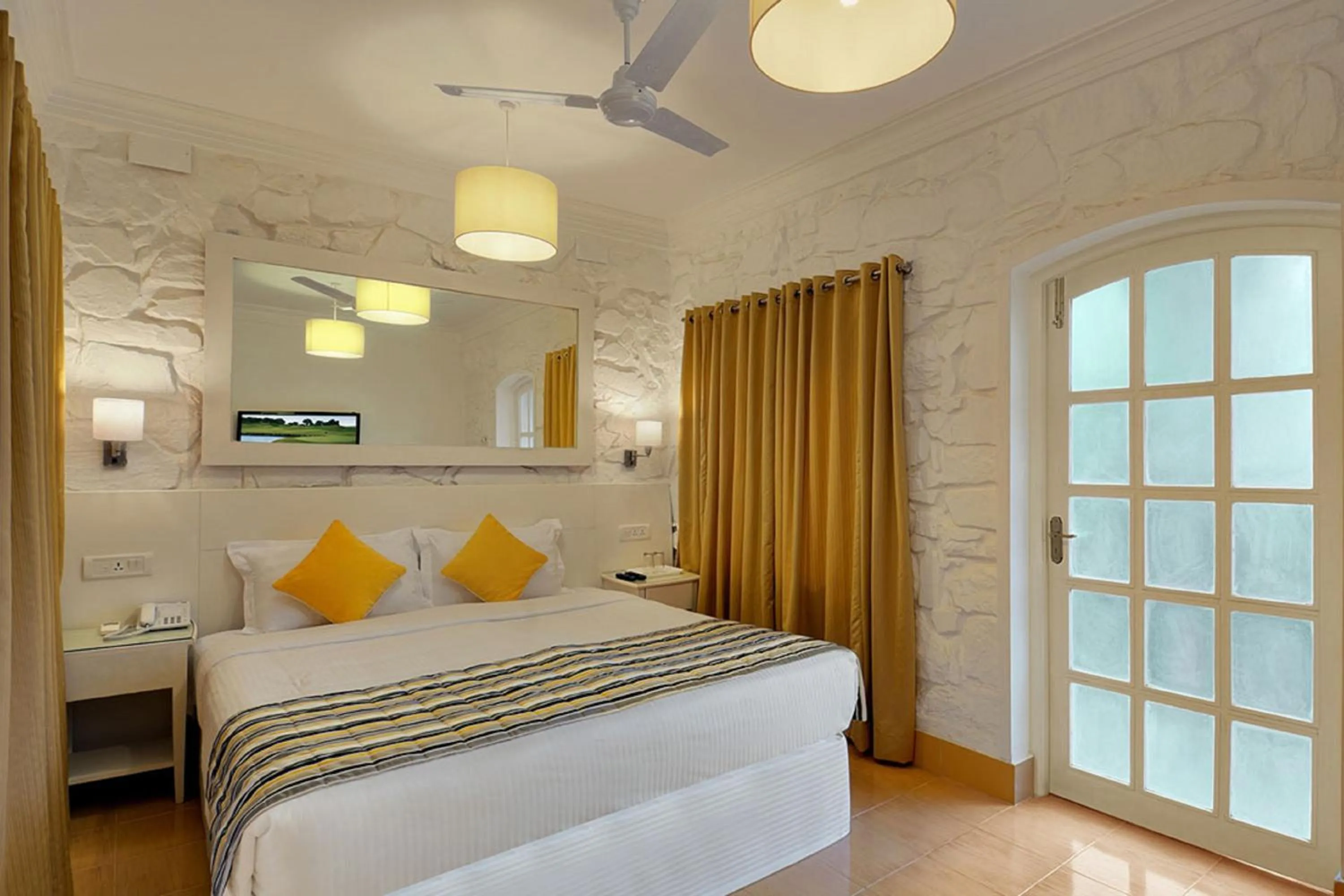 Bedroom, Bed in The Tamarind Hotel - A Boutique Heritage Stay, Anjuna - Goa