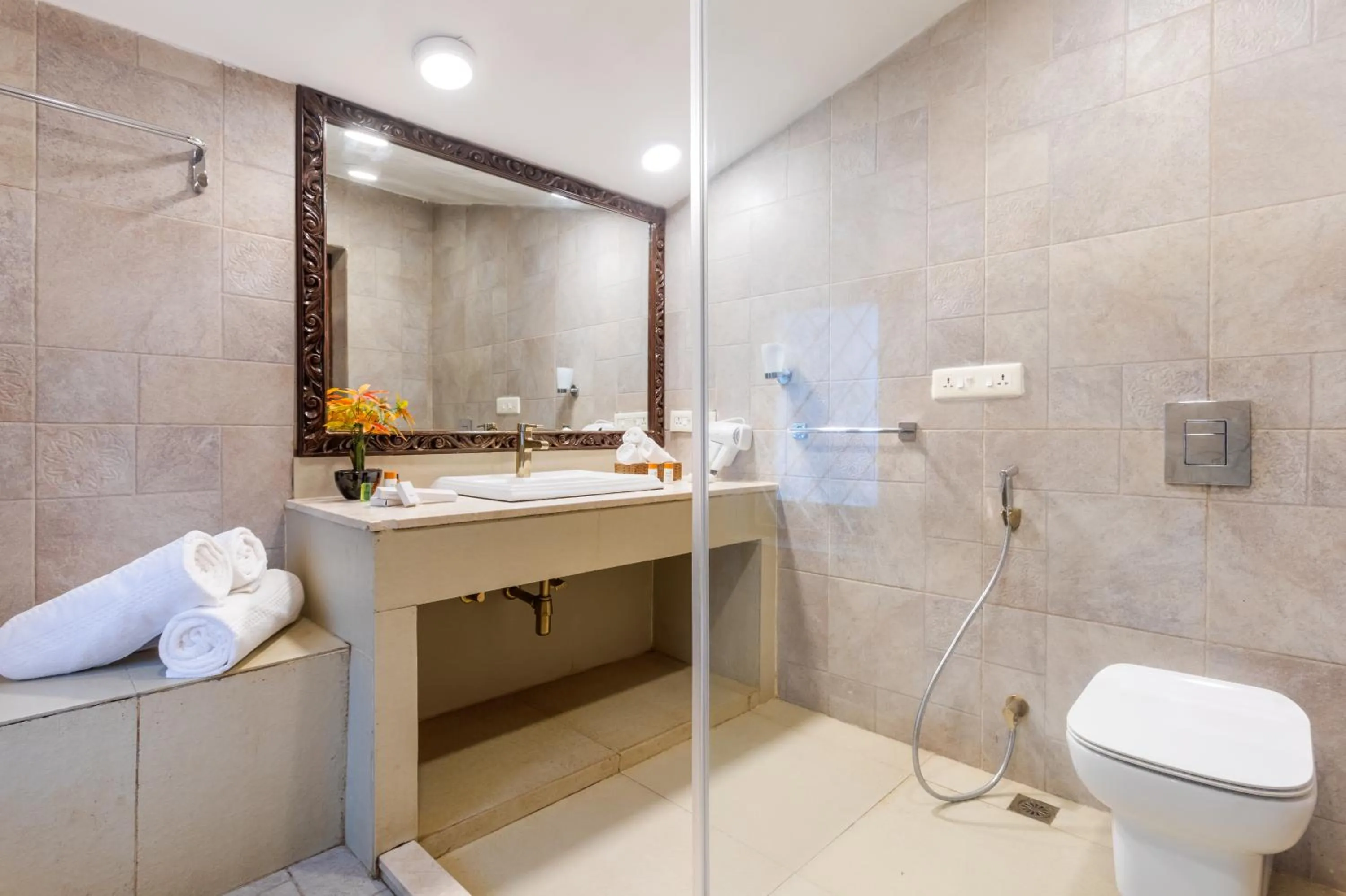 Toilet in The Tamarind Hotel - A Boutique Heritage Stay, Anjuna - Goa