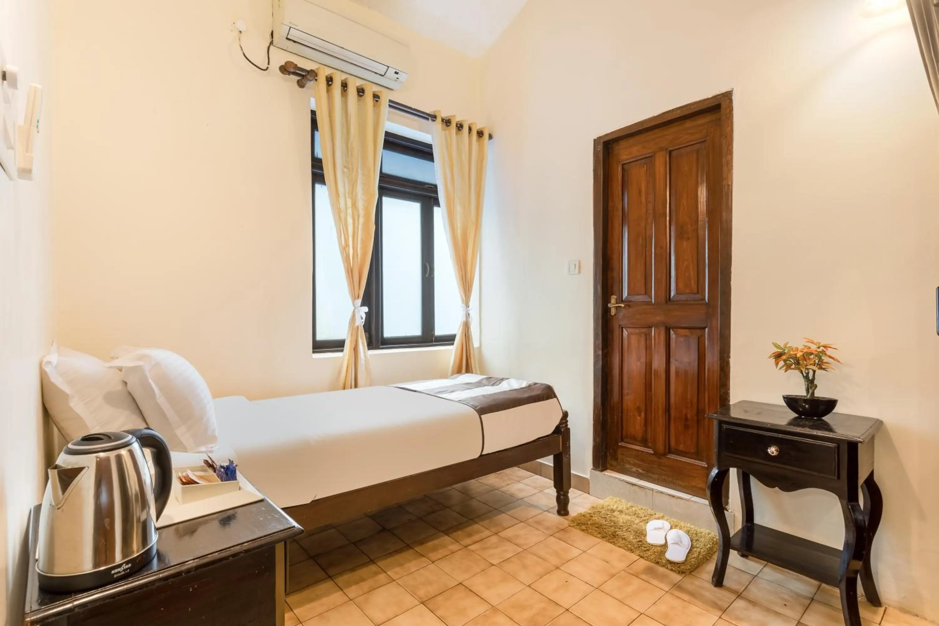 Bed in The Tamarind Hotel - A Boutique Heritage Stay, Anjuna - Goa