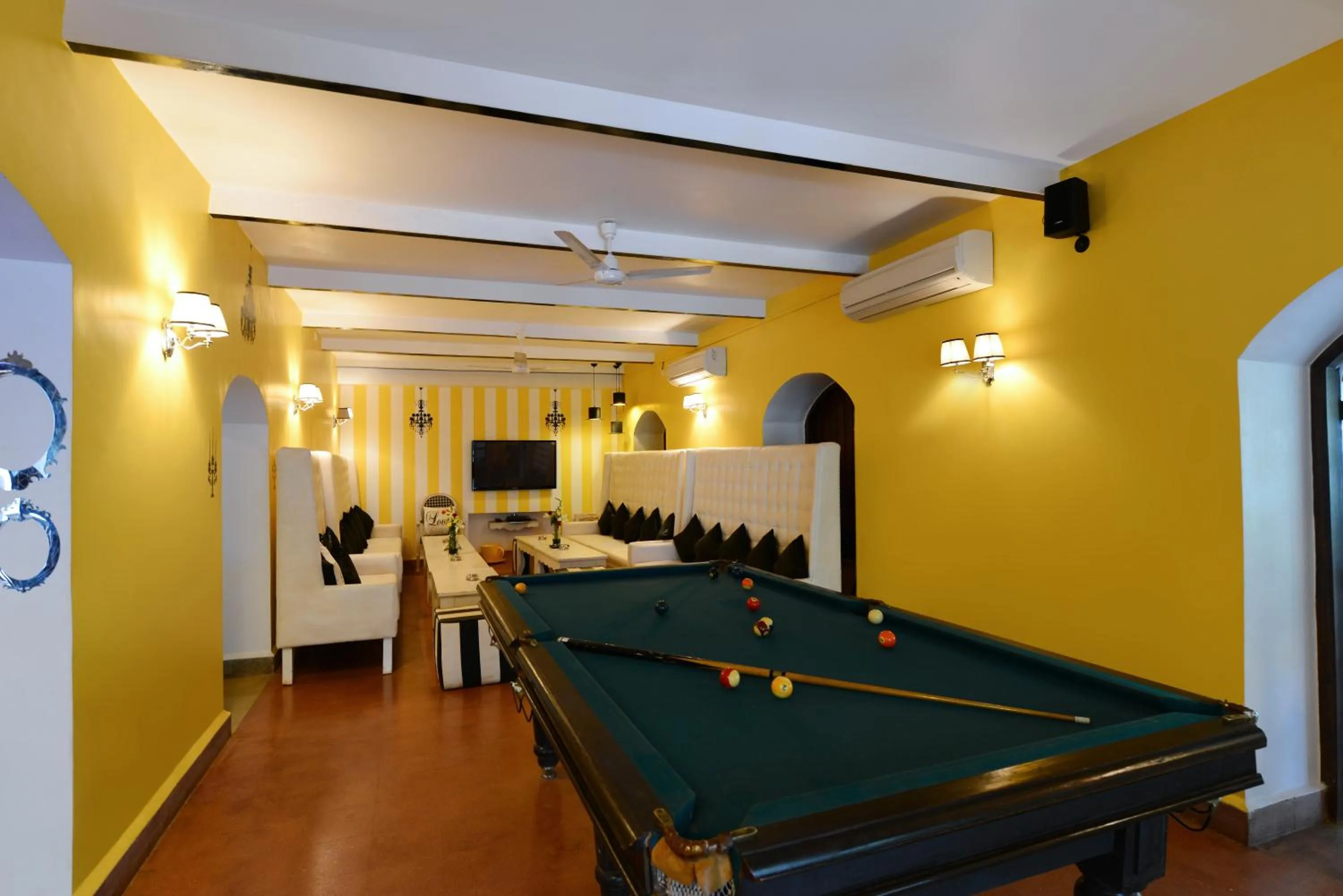 Billiard in The Tamarind Hotel - A Boutique Heritage Stay, Anjuna - Goa