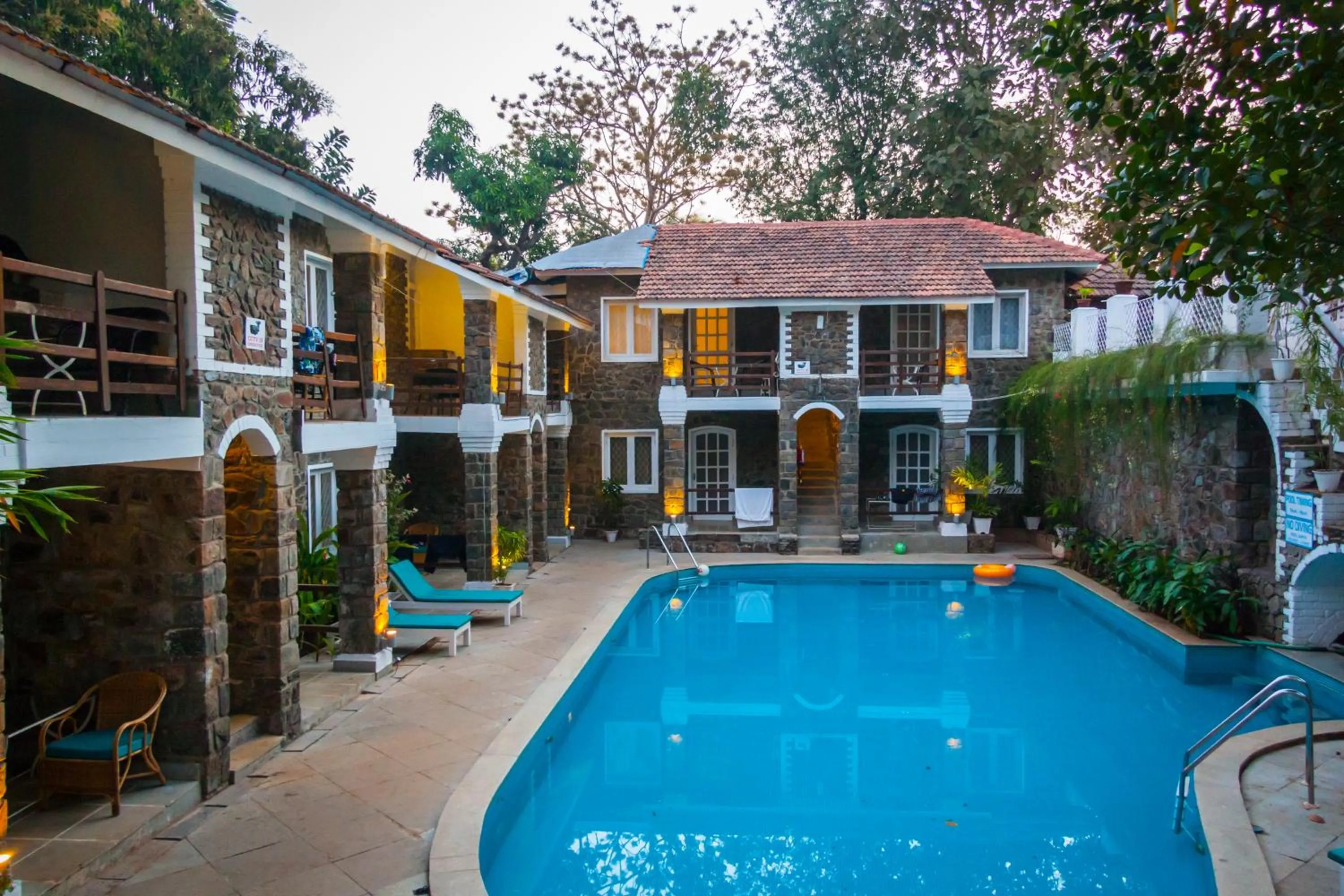 Swimming pool in The Tamarind Hotel - A Boutique Heritage Stay, Anjuna - Goa