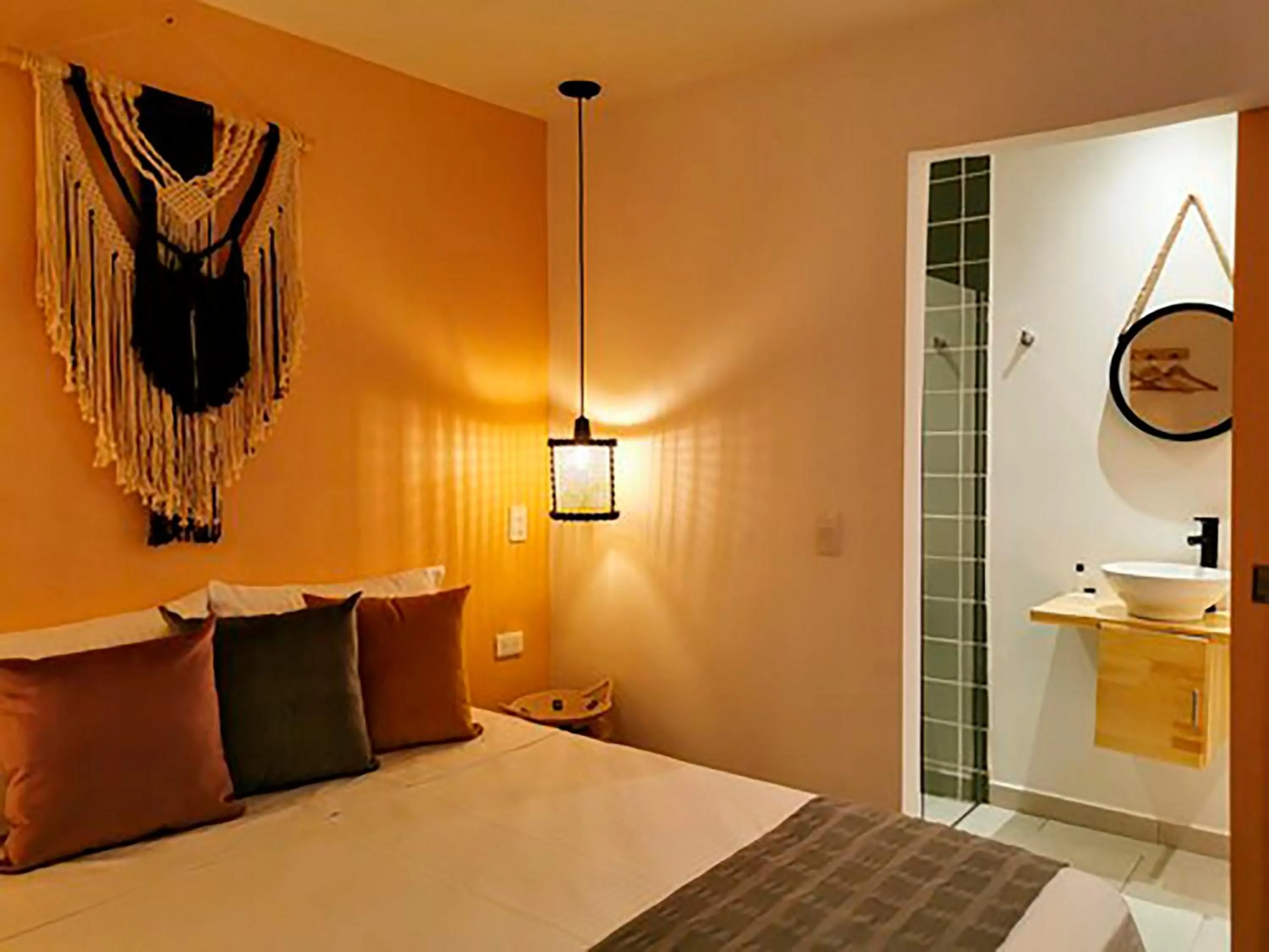Bed in La Martina Boutique Hotel