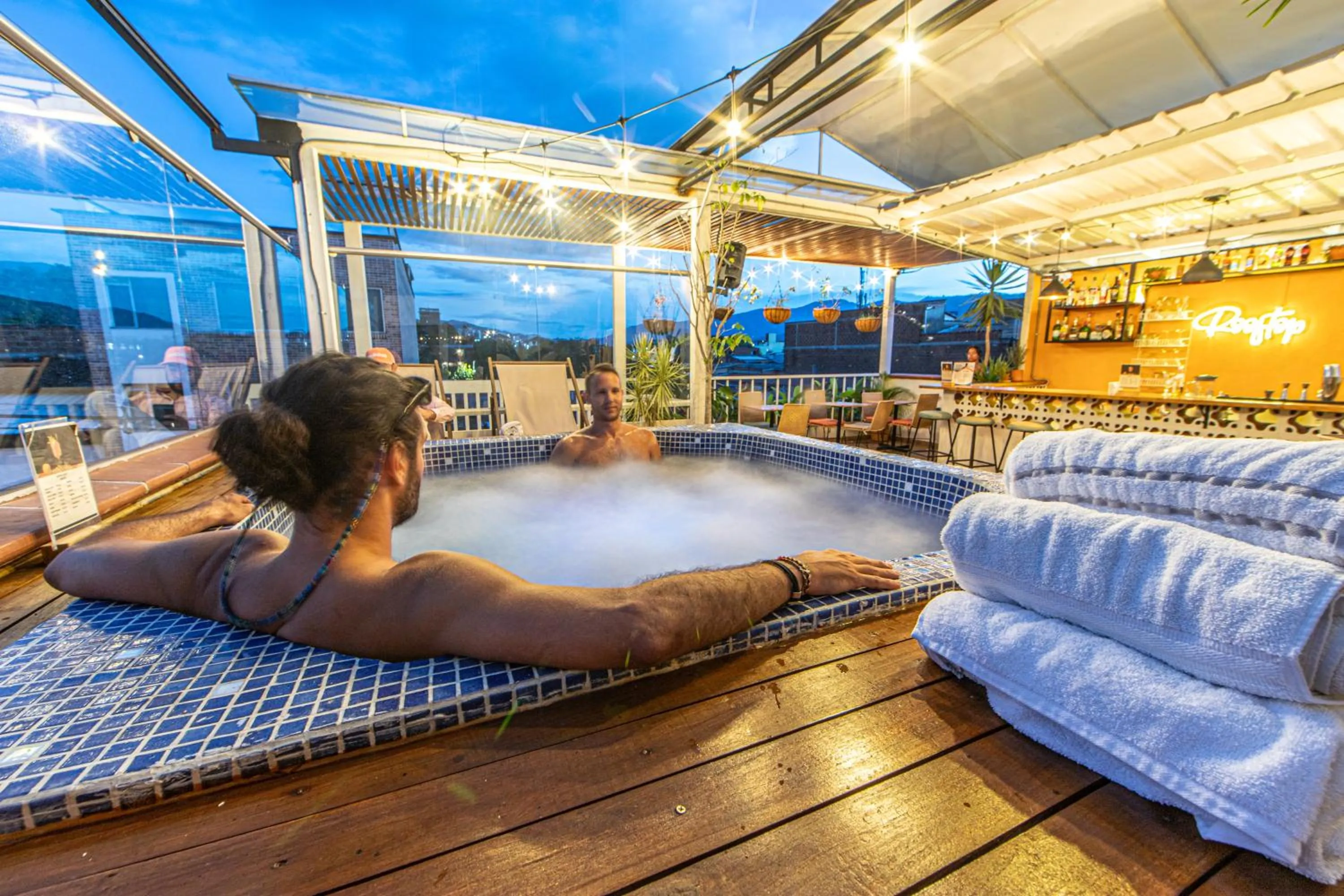 Hot Tub in La Martina Boutique Hotel