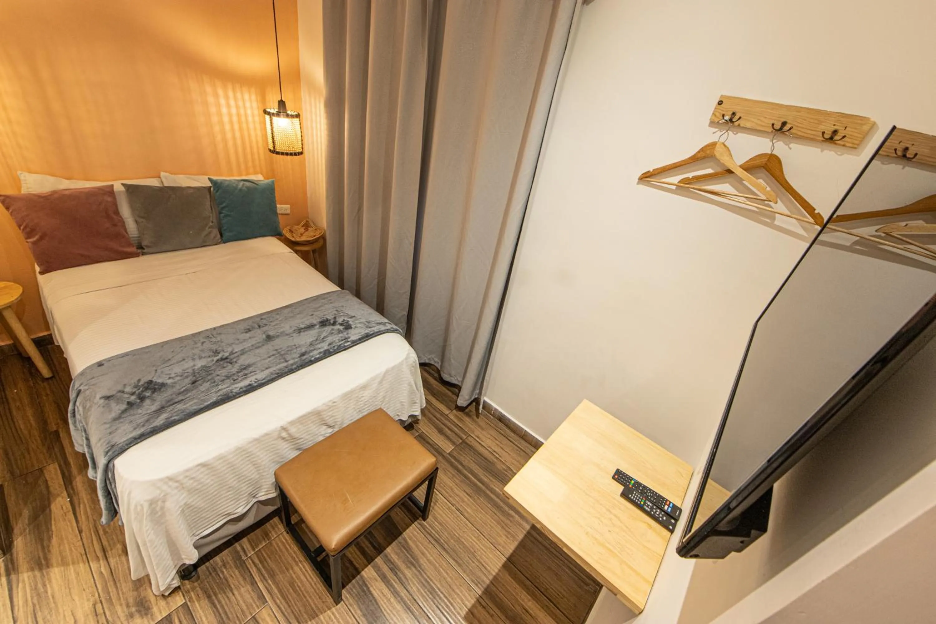 Bed in La Martina Boutique Hotel