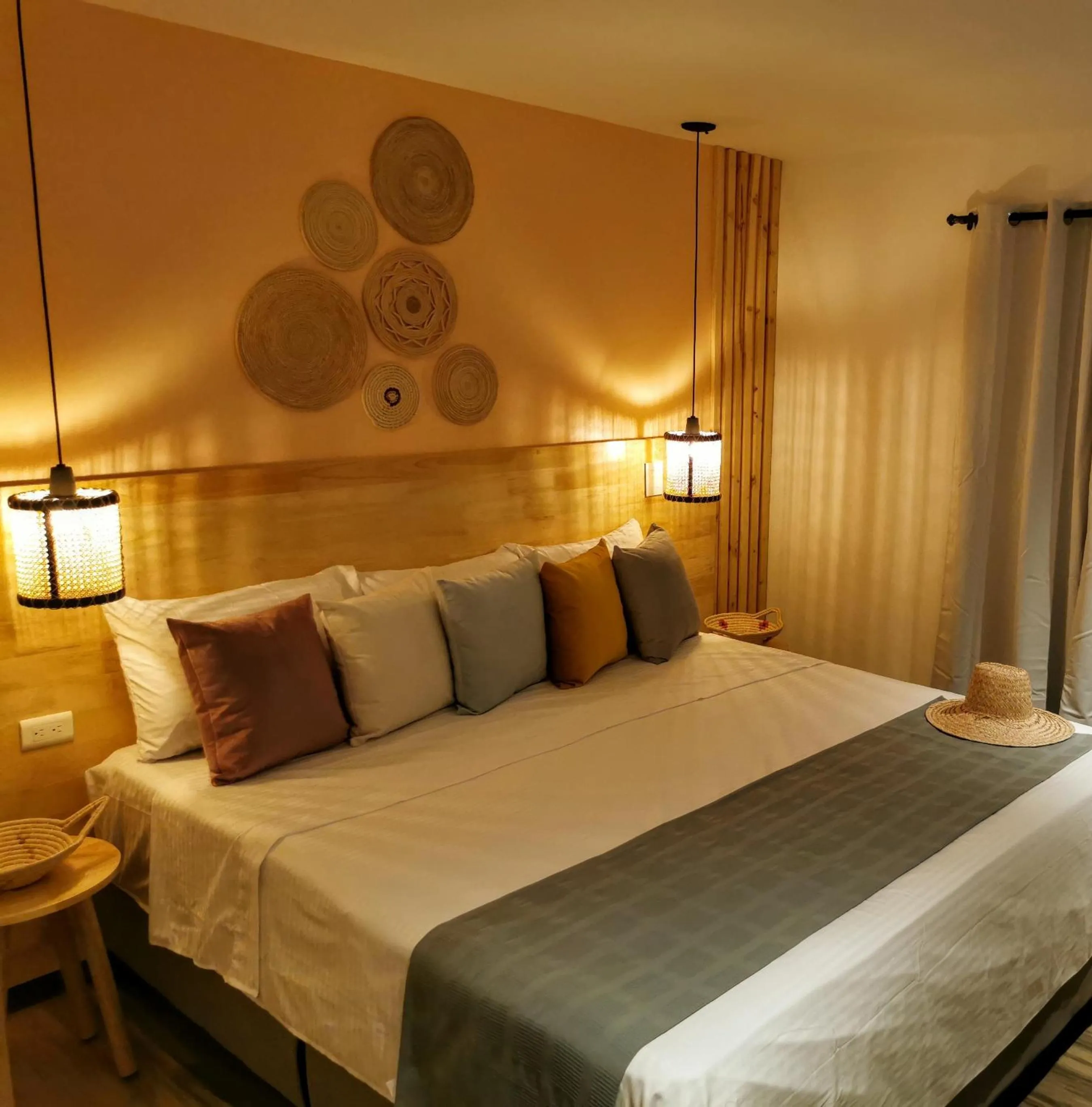 Bed in La Martina Boutique Hotel