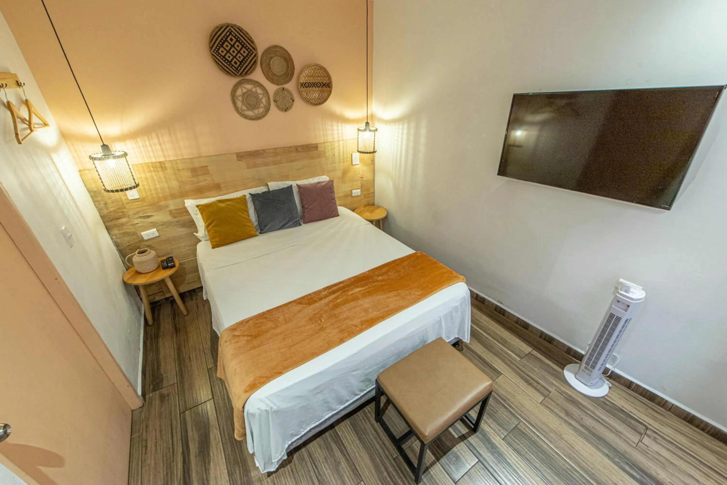 Bed in La Martina Boutique Hotel