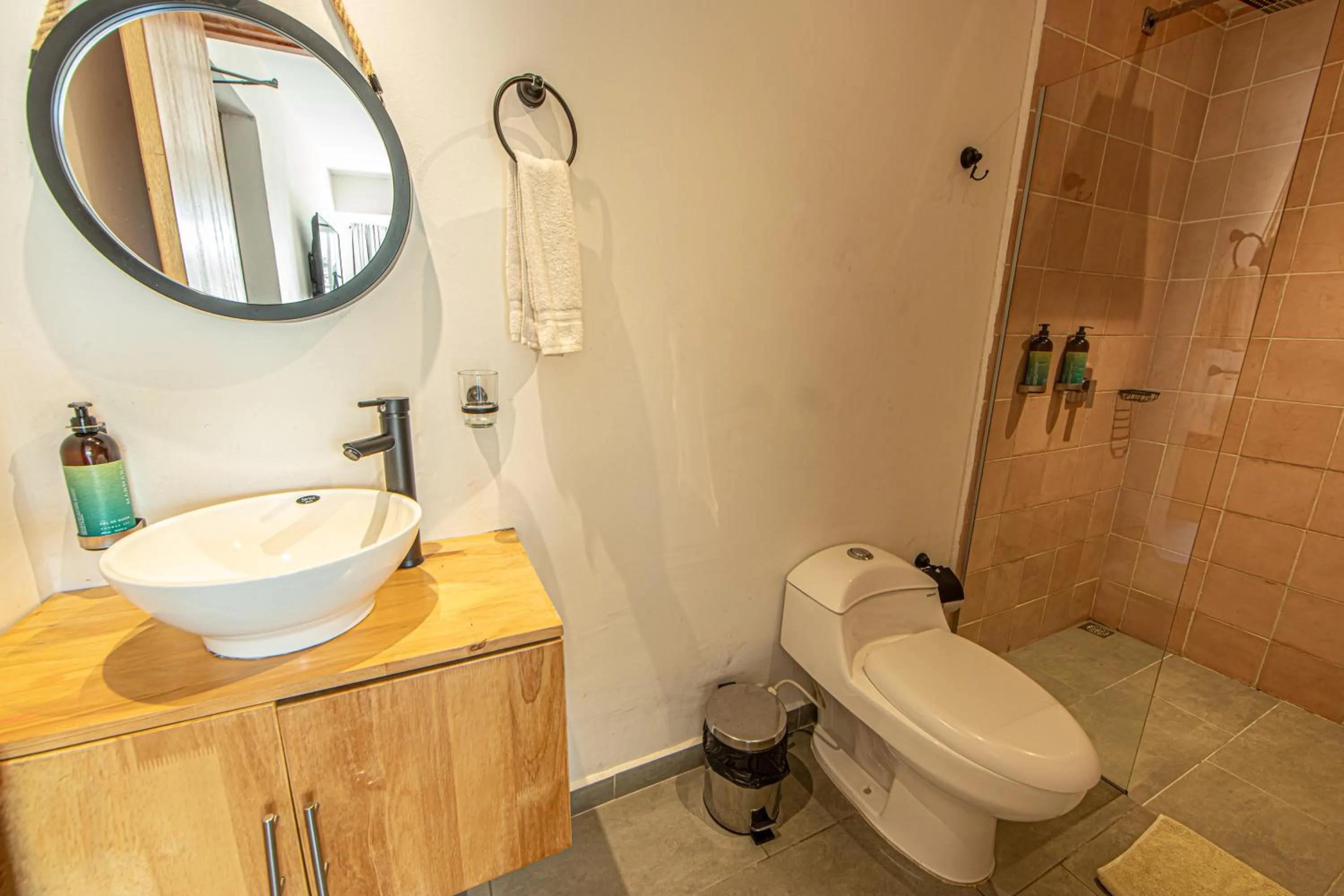 Shower in La Martina Boutique Hotel