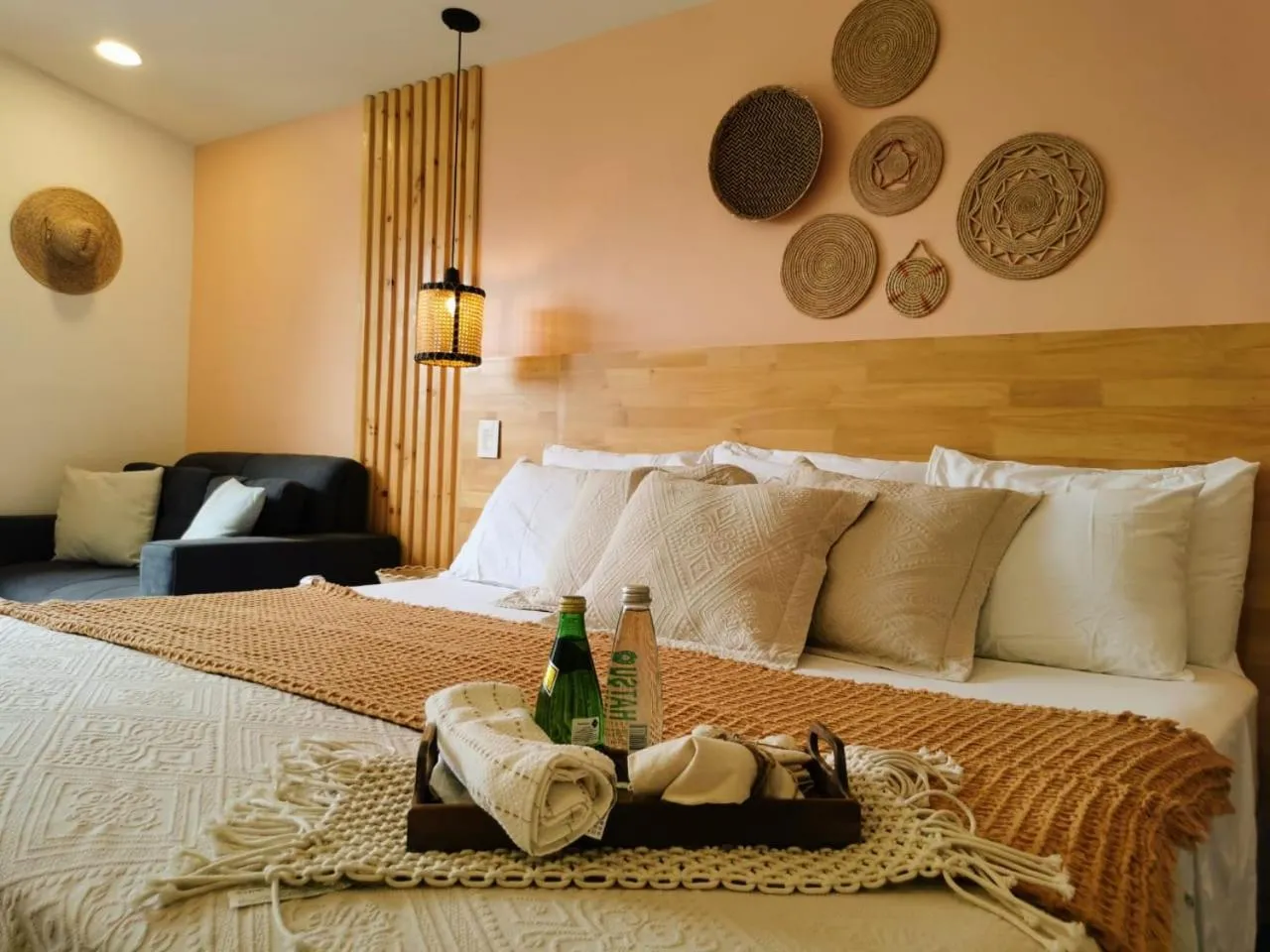 Bed in La Martina Boutique Hotel