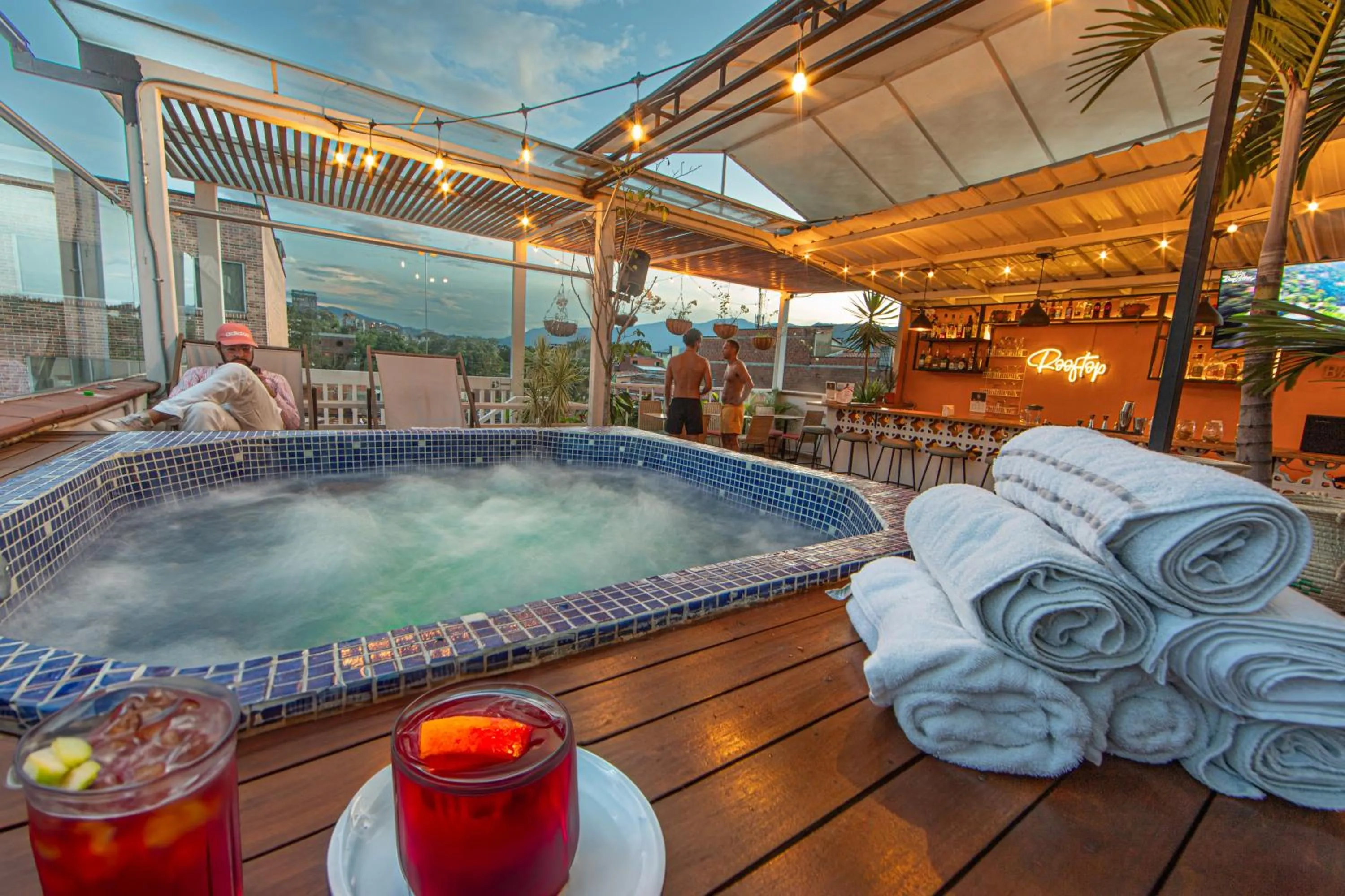 Hot Tub in La Martina Boutique Hotel