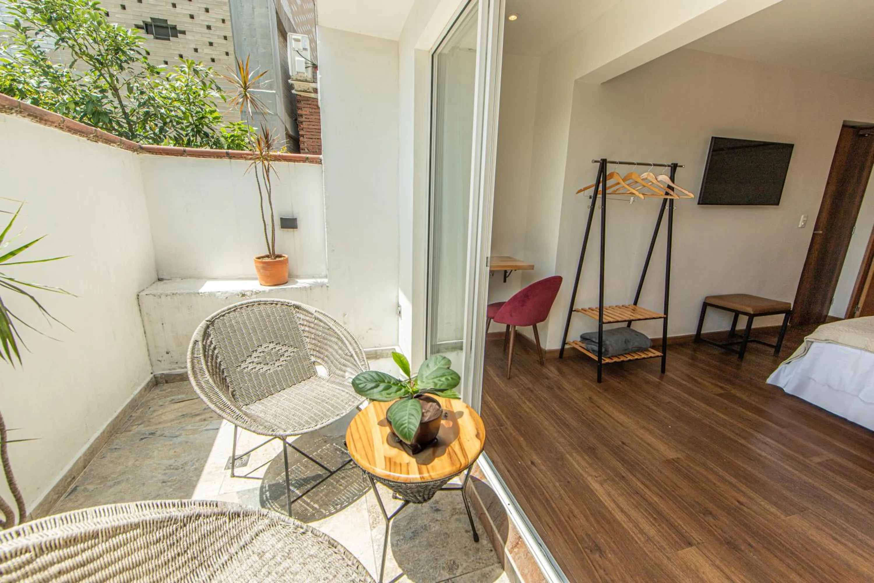 Balcony/Terrace in La Martina Boutique Hotel