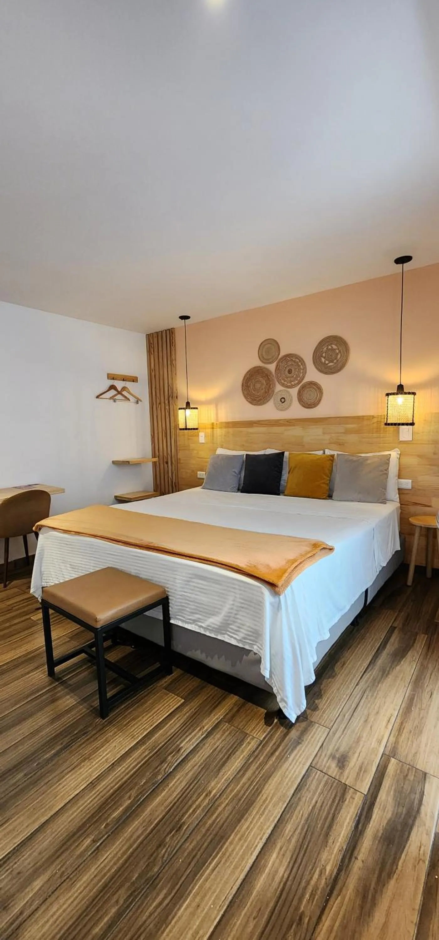 Bed in La Martina Boutique Hotel